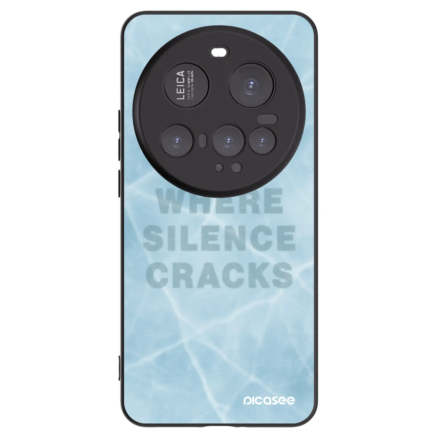 Picasee husă neagră din silicon pentru Xiaomi 15 Ultra - SILENCE