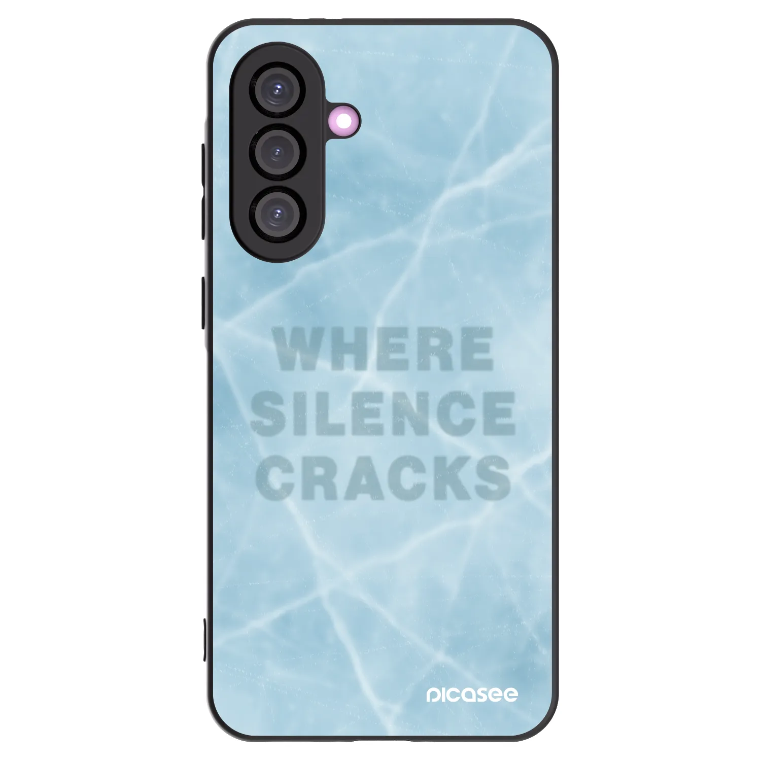 Picasee husă neagră din silicon pentru Samsung Galaxy A36 5G - SILENCE