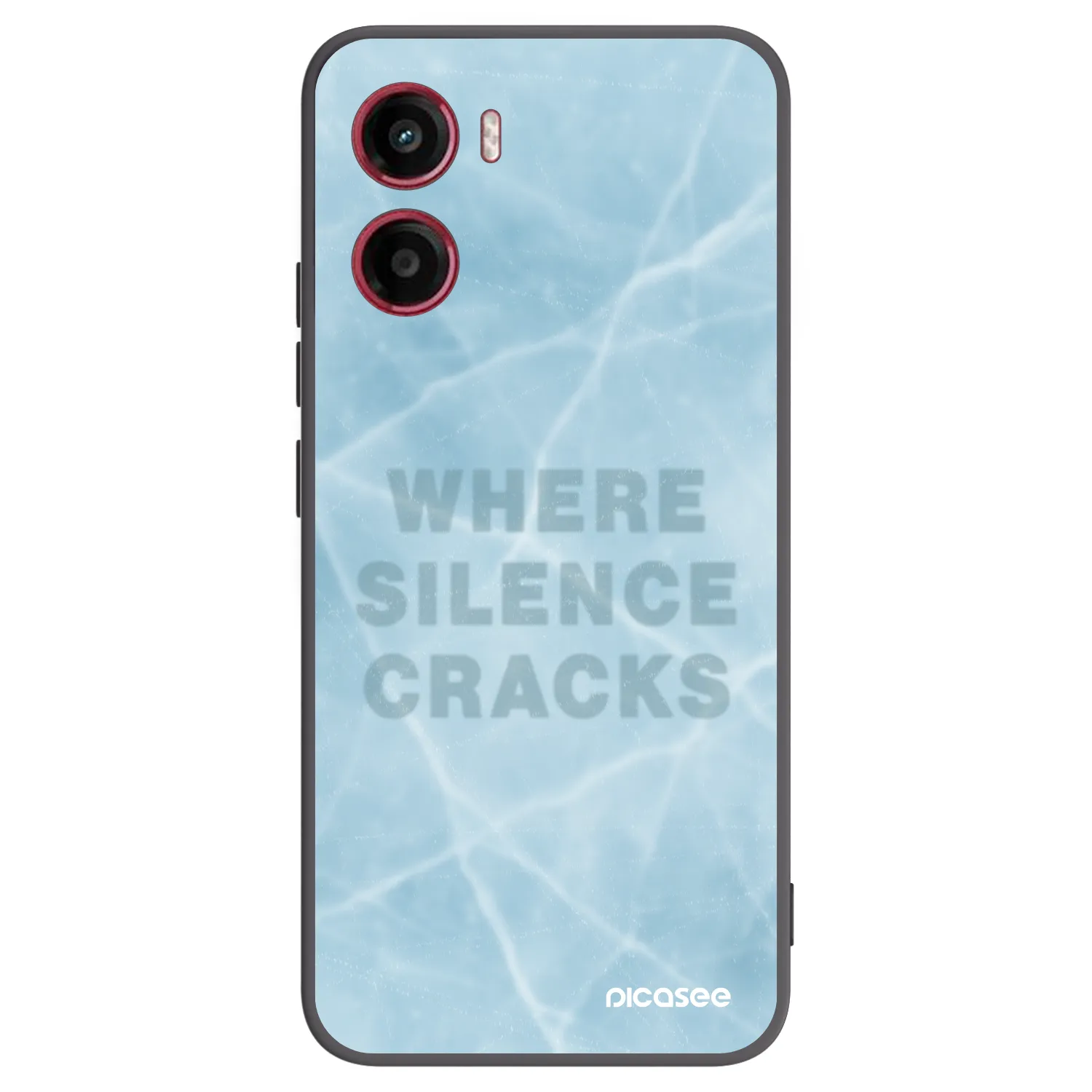 Picasee husă neagră din silicon pentru Motorola Moto G05 - SILENCE