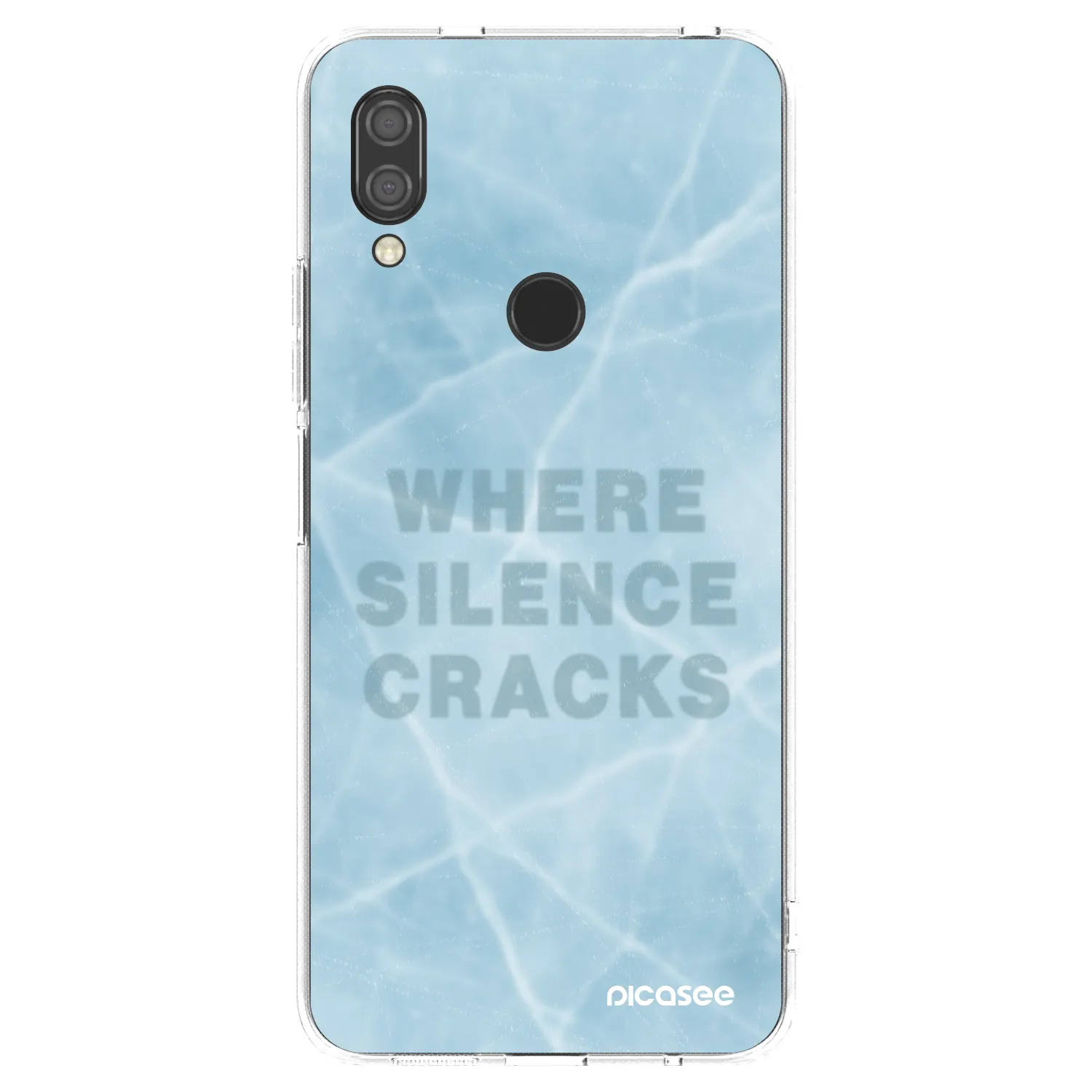 Picasee husă transparentă din silicon pentru Xiaomi Redmi 7 - SILENCE