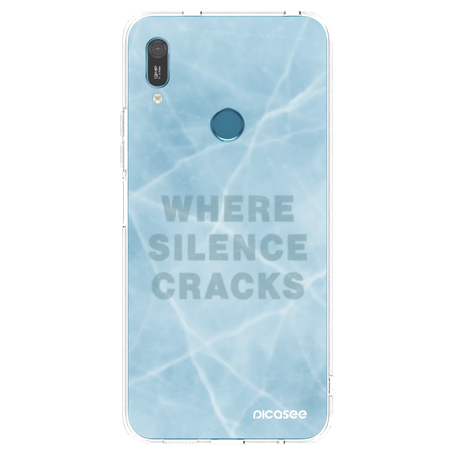 Picasee husă transparentă din silicon pentru Huawei Y6 2019 - SILENCE