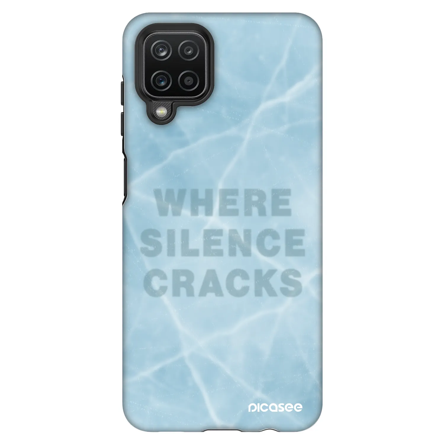 Picasee Fashion Case pentru Samsung Galaxy A12 A125F - SILENCE