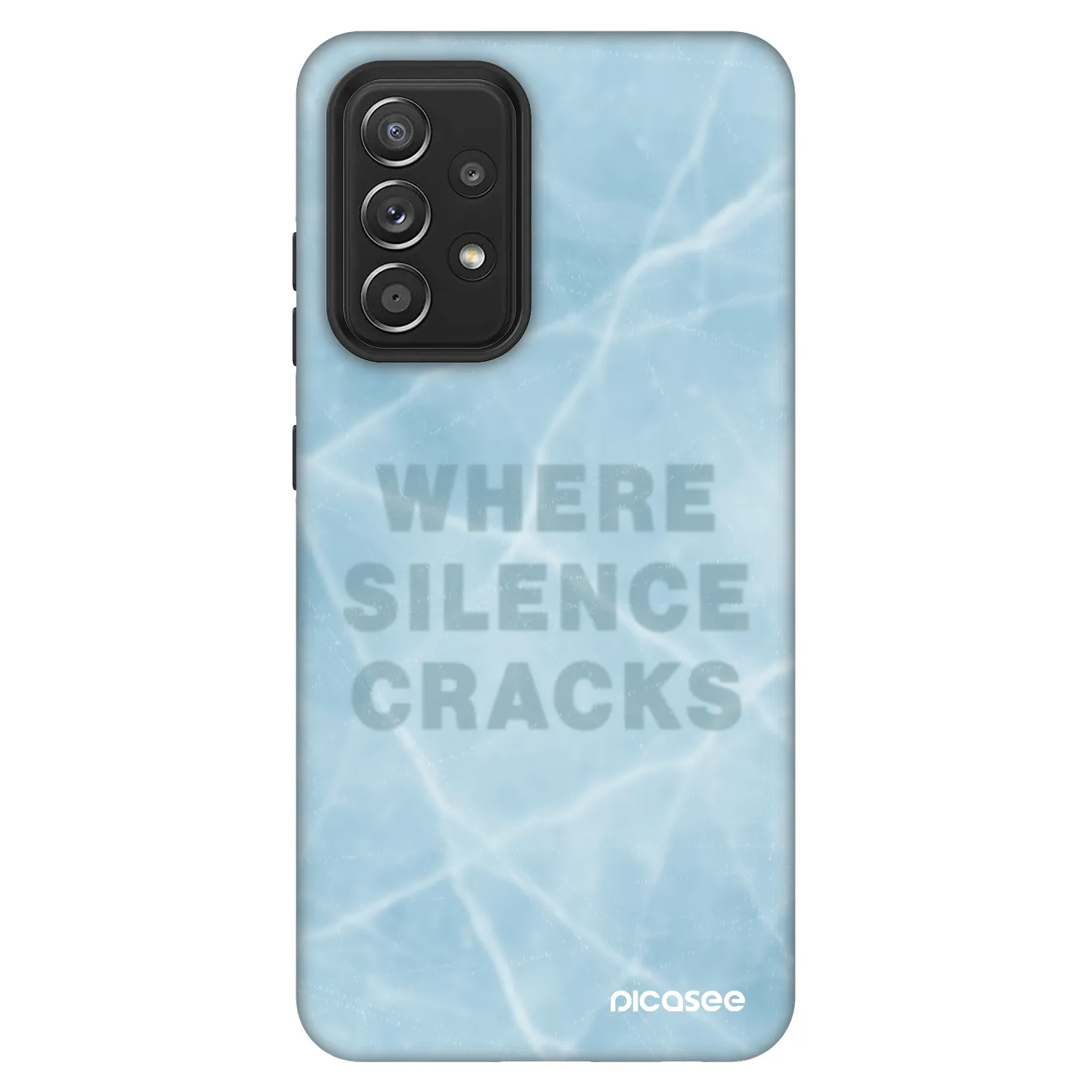 Picasee Fashion Case pentru Samsung Galaxy A52 5G A525F - SILENCE
