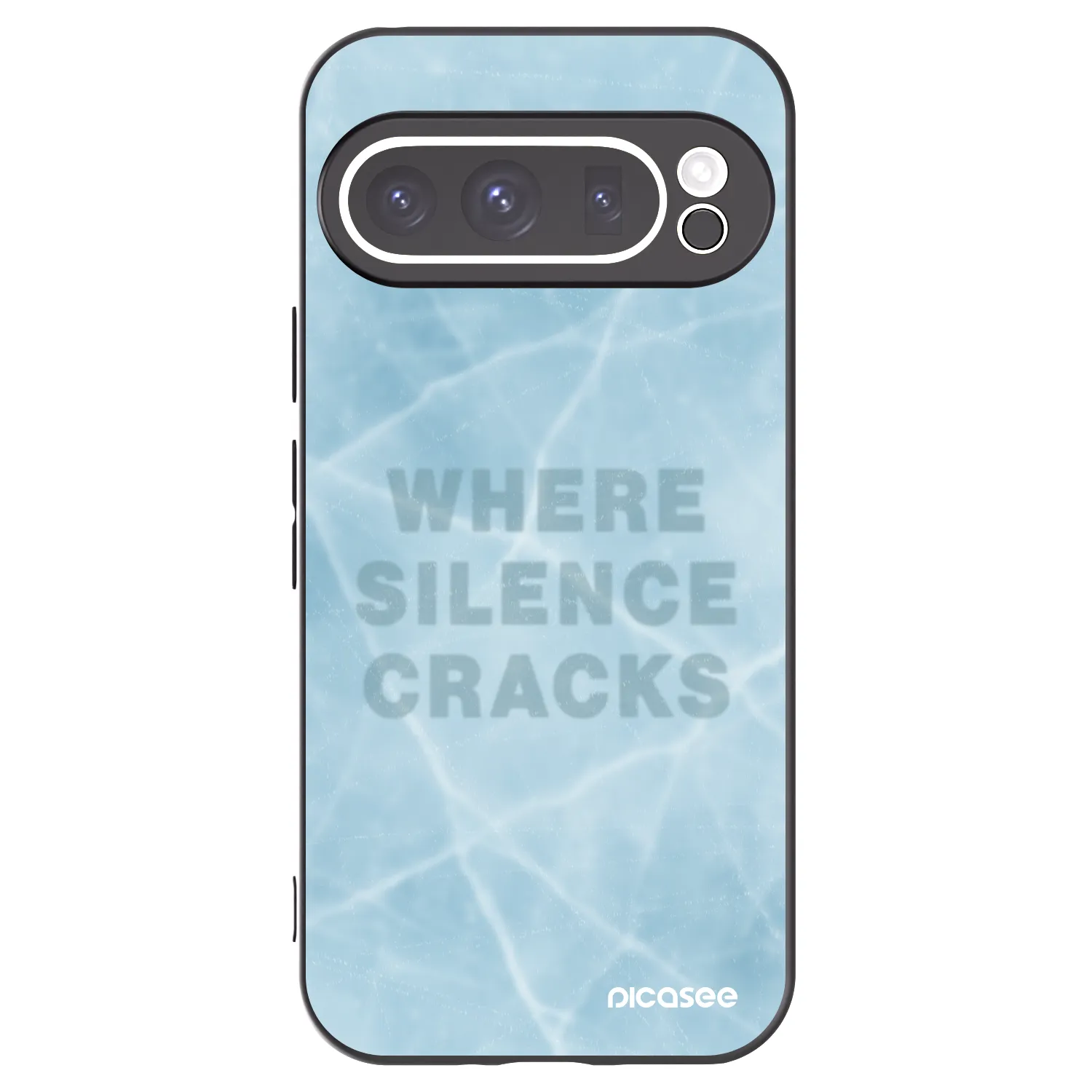 Picasee husă neagră din silicon pentru Google Pixel 9 Pro XL - SILENCE