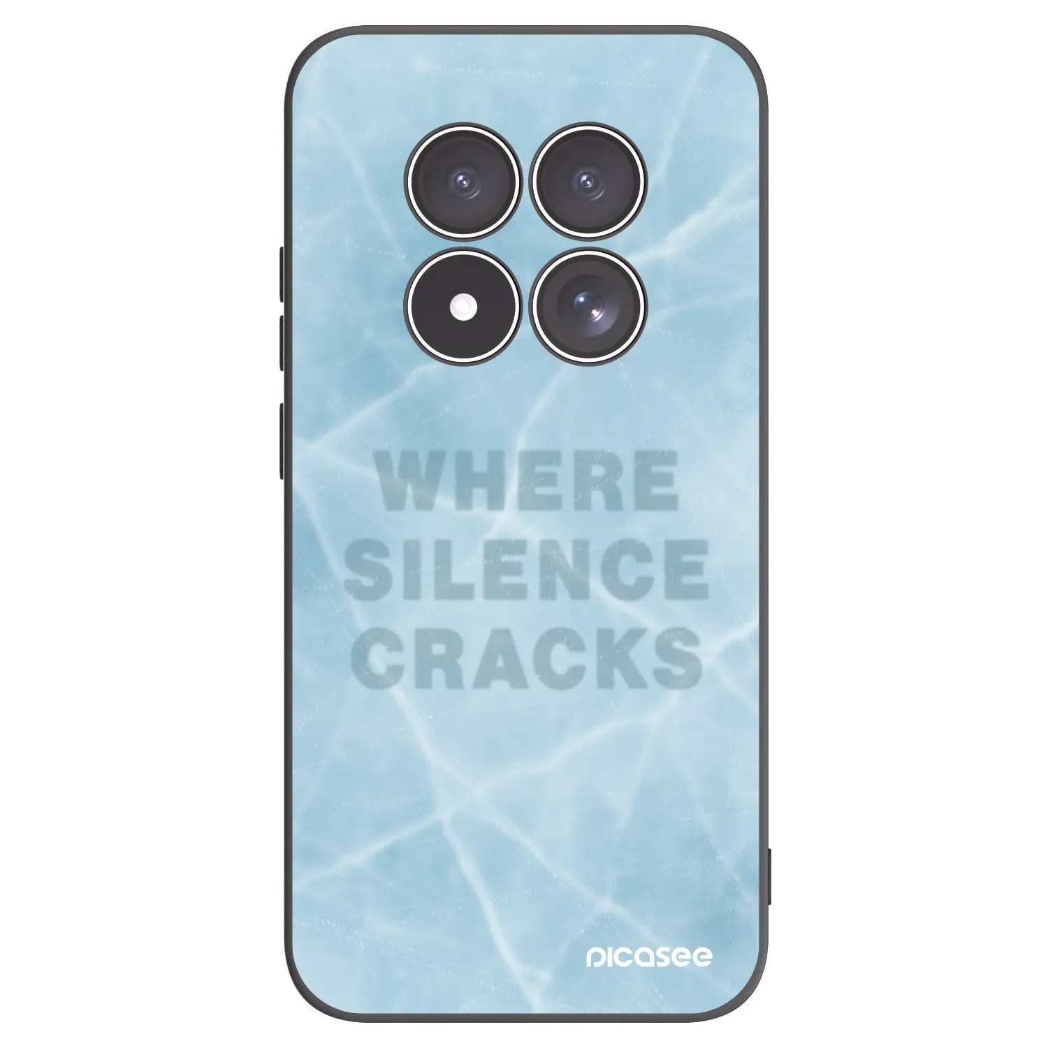 Picasee husă neagră din silicon pentru Xiaomi Redmi Note 15 Pro 4G - SILENCE