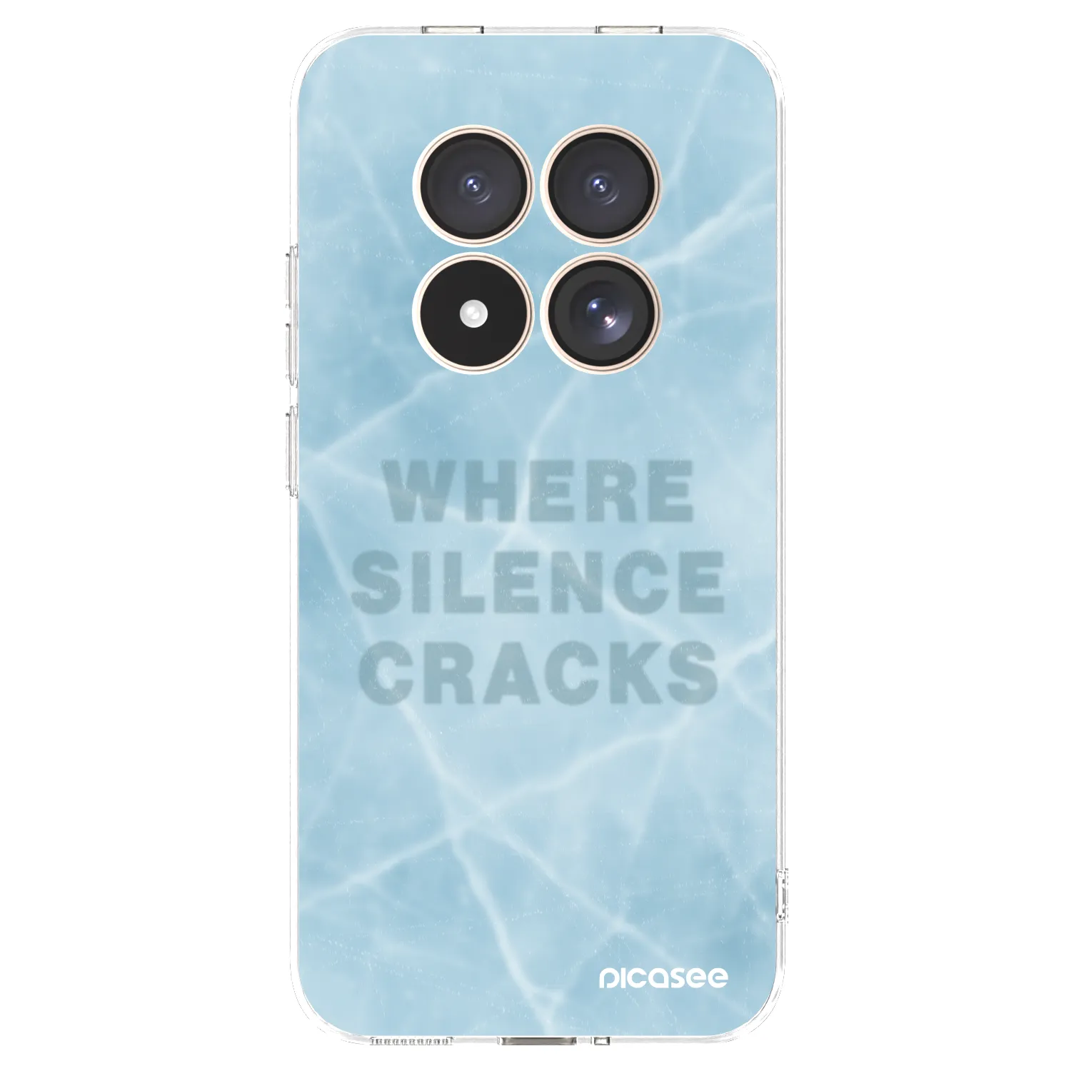 Picasee husă transparentă din silicon pentru Xiaomi Redmi Note 15 Pro 4G - SILENCE