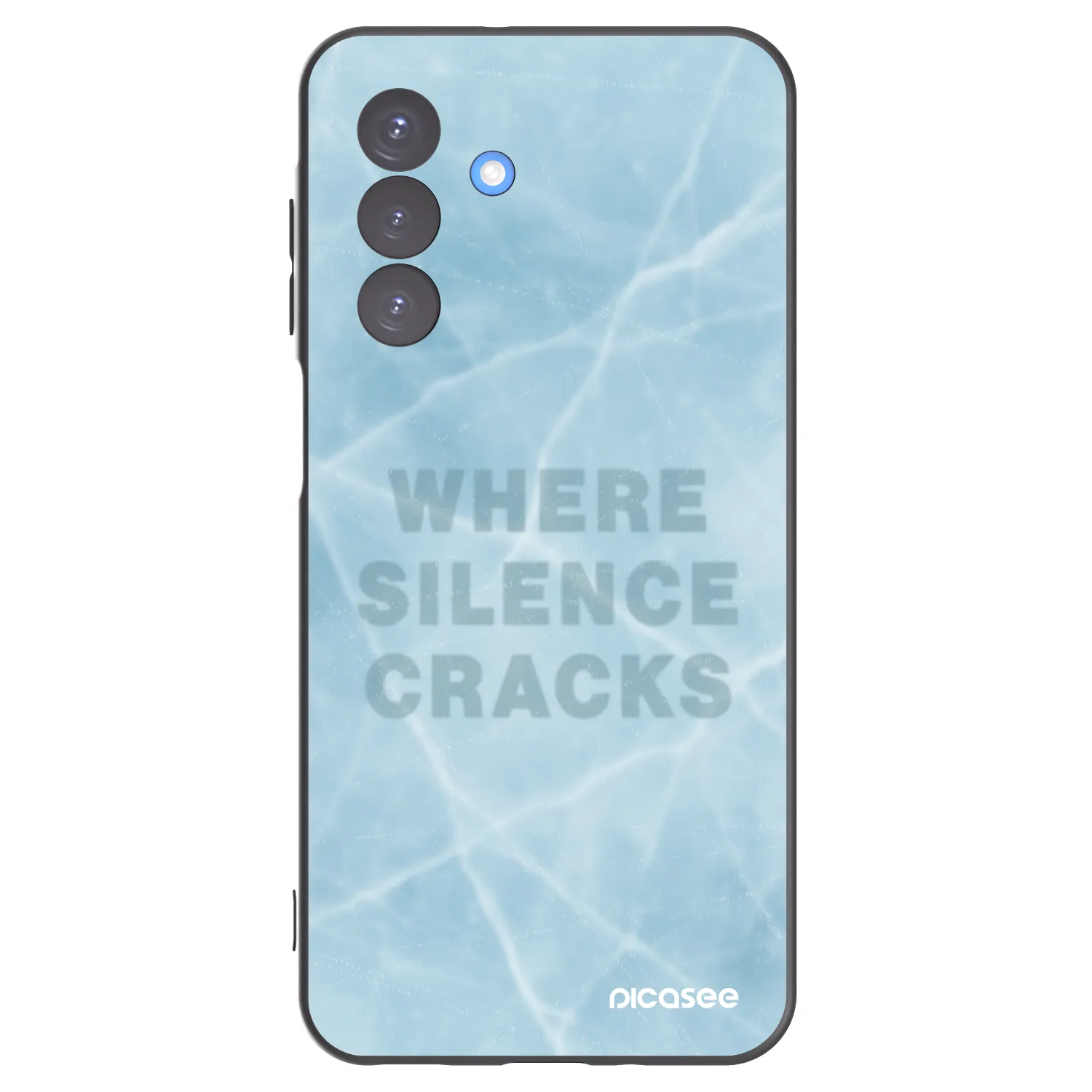 Picasee husă neagră din silicon pentru Samsung Galaxy A17 5G - SILENCE