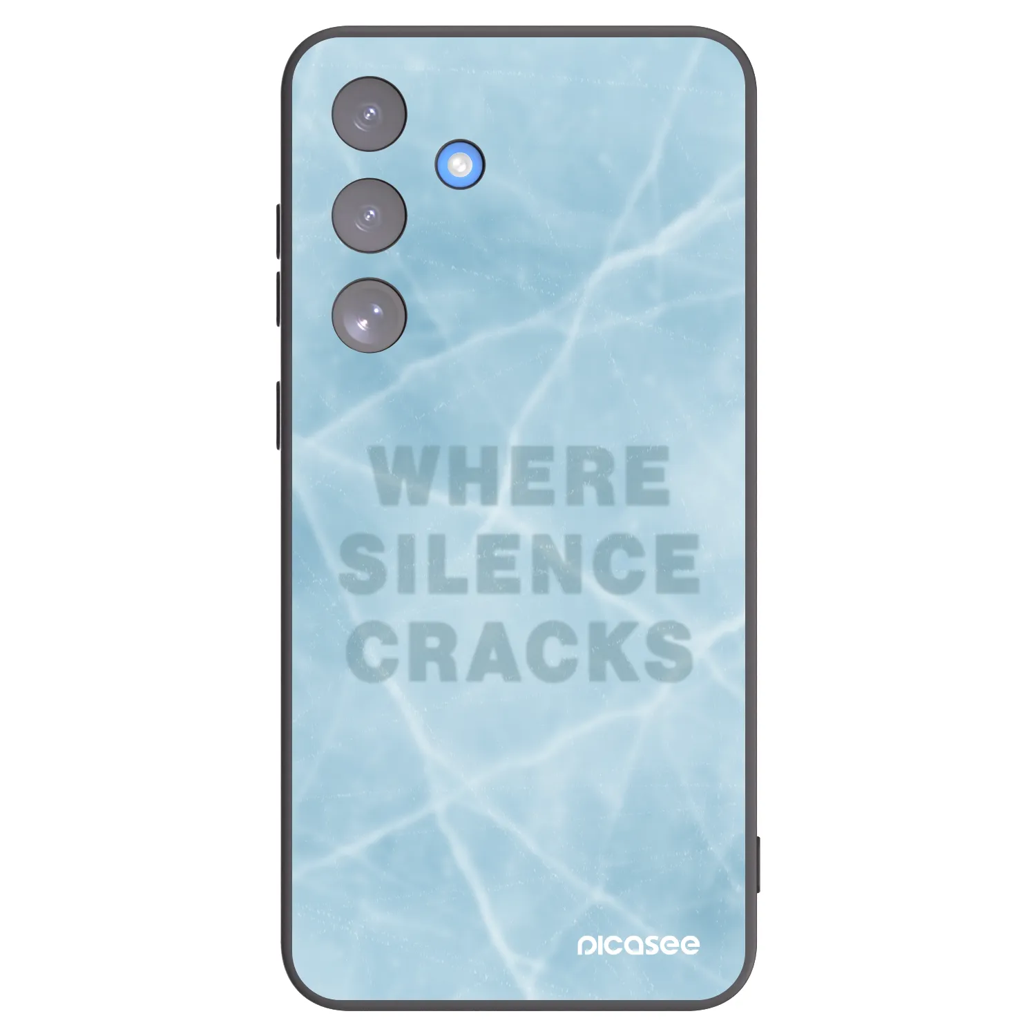 Picasee husă neagră din silicon pentru Samsung Galaxy S25 FE 5G - SILENCE