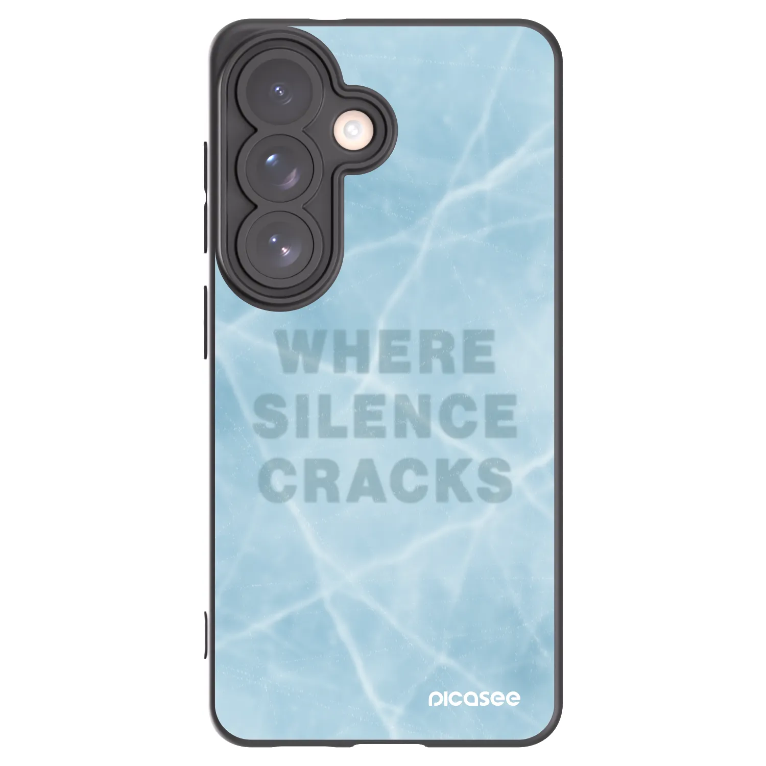 Picasee husă neagră din silicon pentru Samsung Galaxy S26 - SILENCE