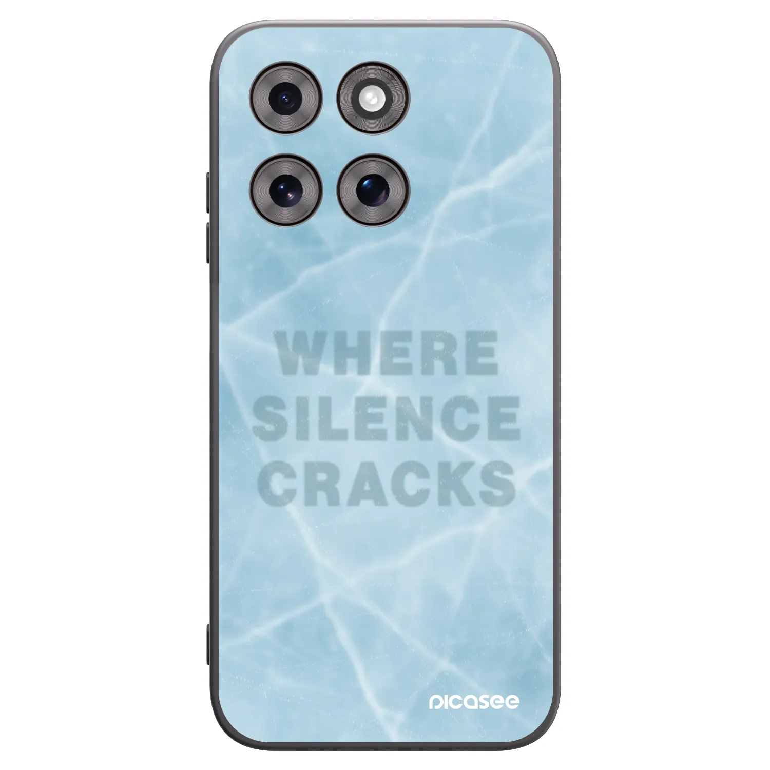 Picasee husă neagră din silicon pentru Motorola Moto G77 - SILENCE