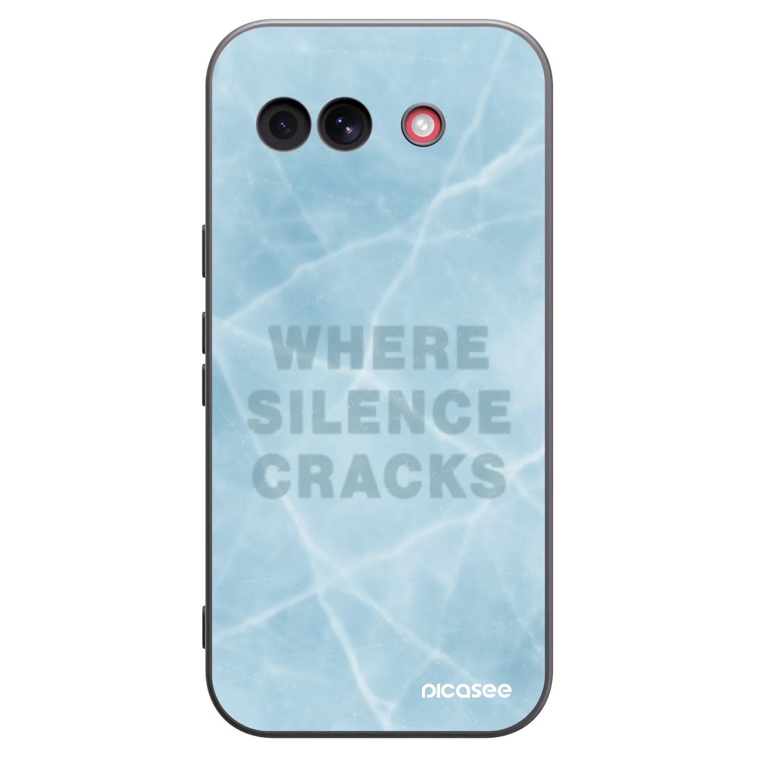 Picasee husă neagră din silicon pentru Google Pixel 10a - SILENCE