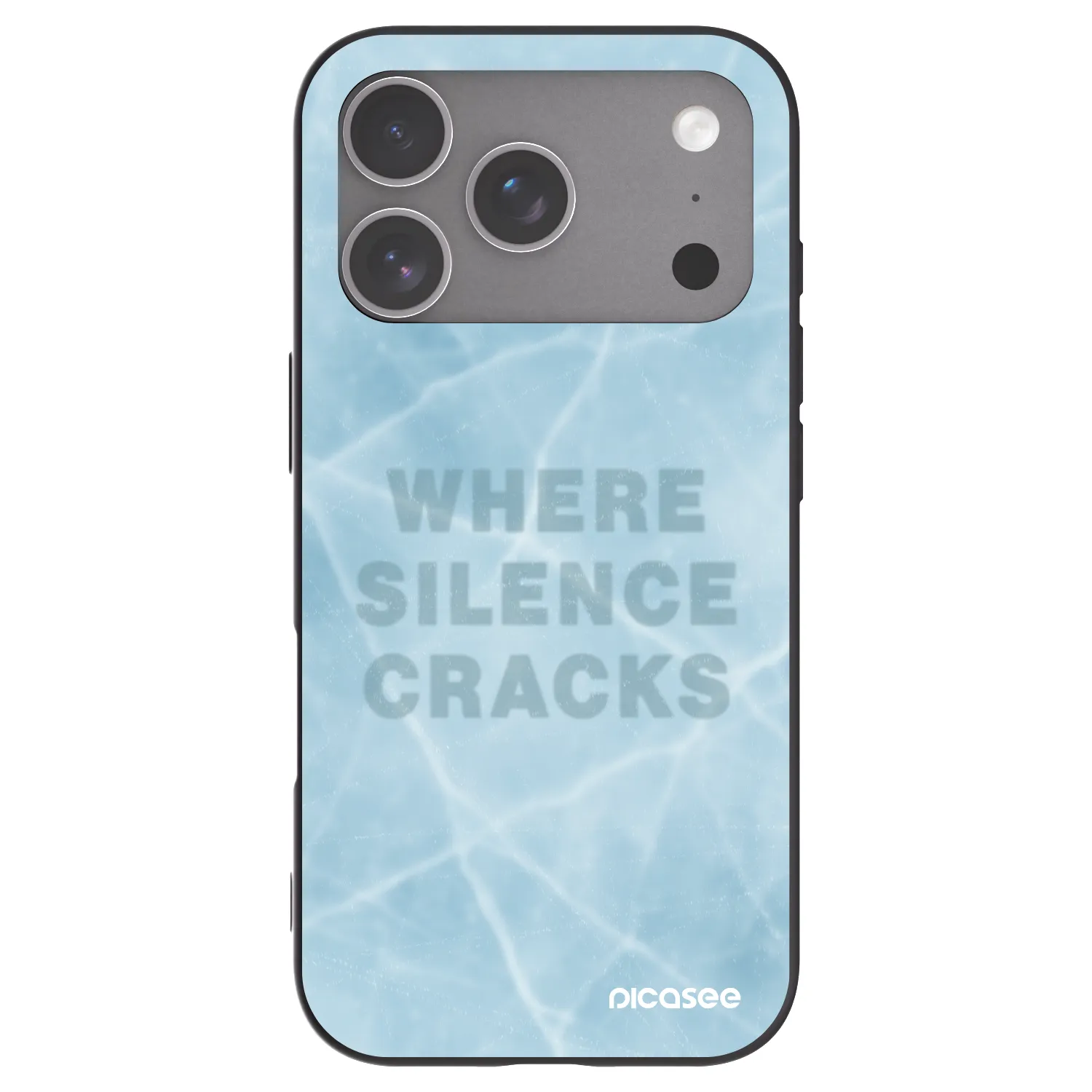 Picasee husă neagră din silicon pentru Apple iPhone 18 Pro - SILENCE