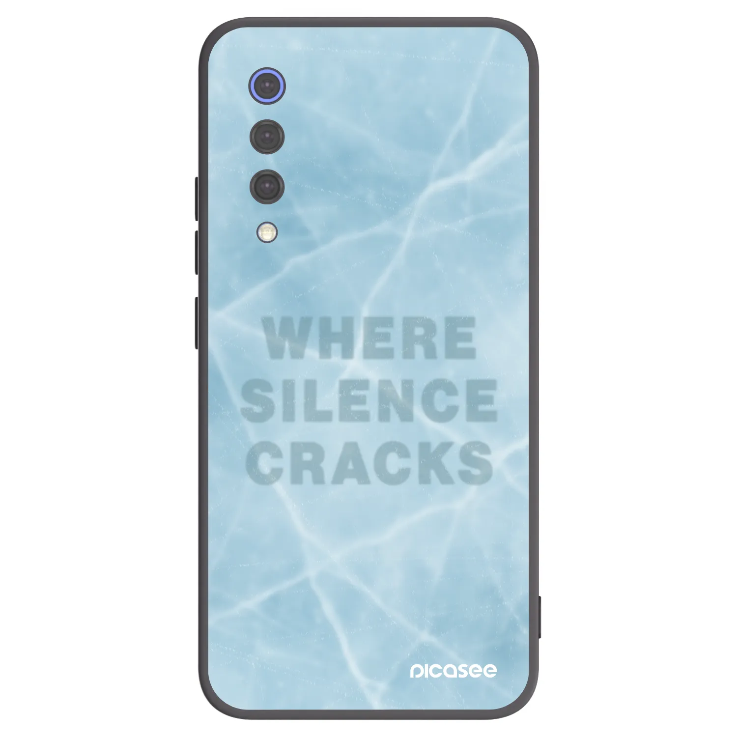 Picasee husă neagră din silicon pentru Xiaomi Mi 9 SE - SILENCE