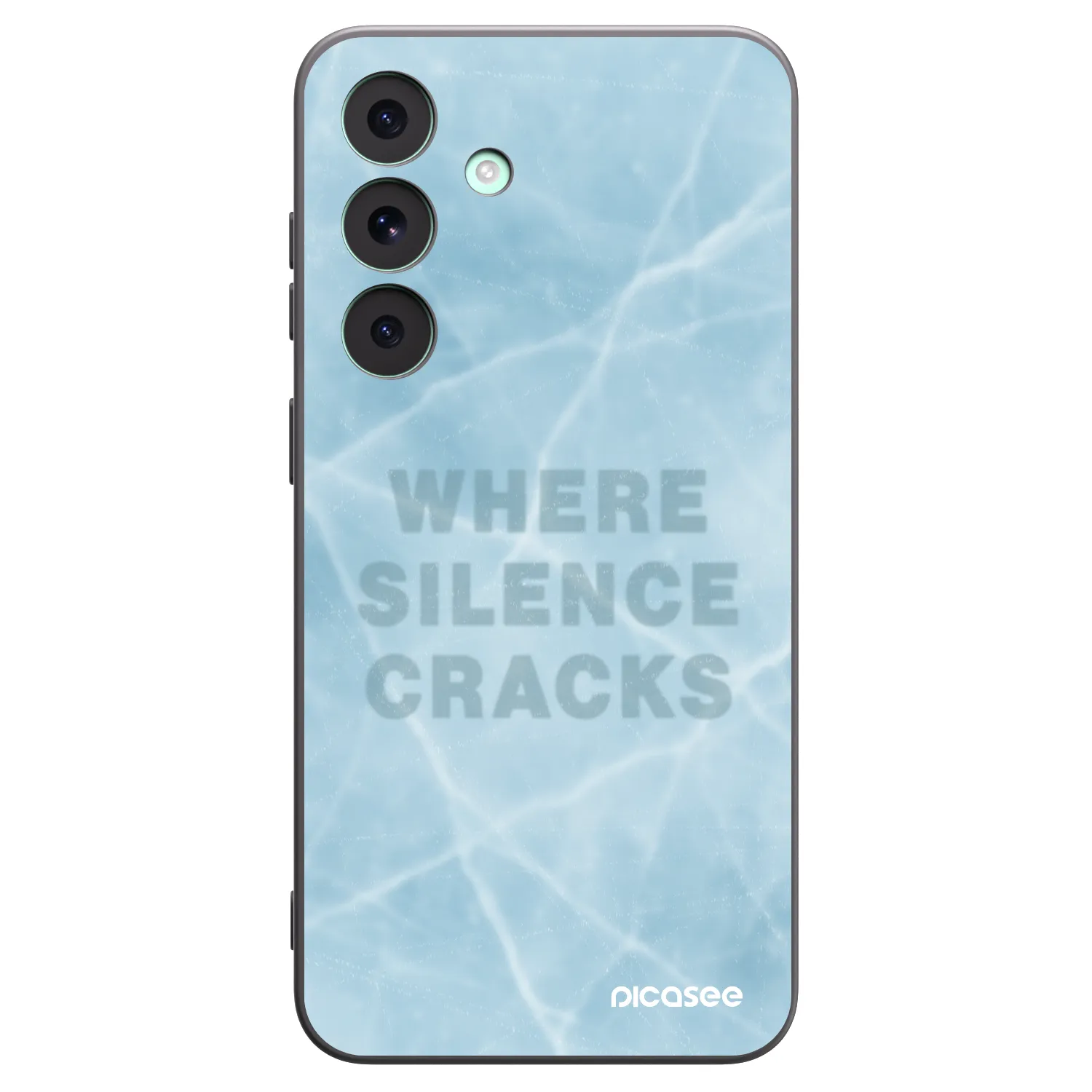 Picasee husă neagră din silicon pentru Samsung Galaxy S26 FE - SILENCE