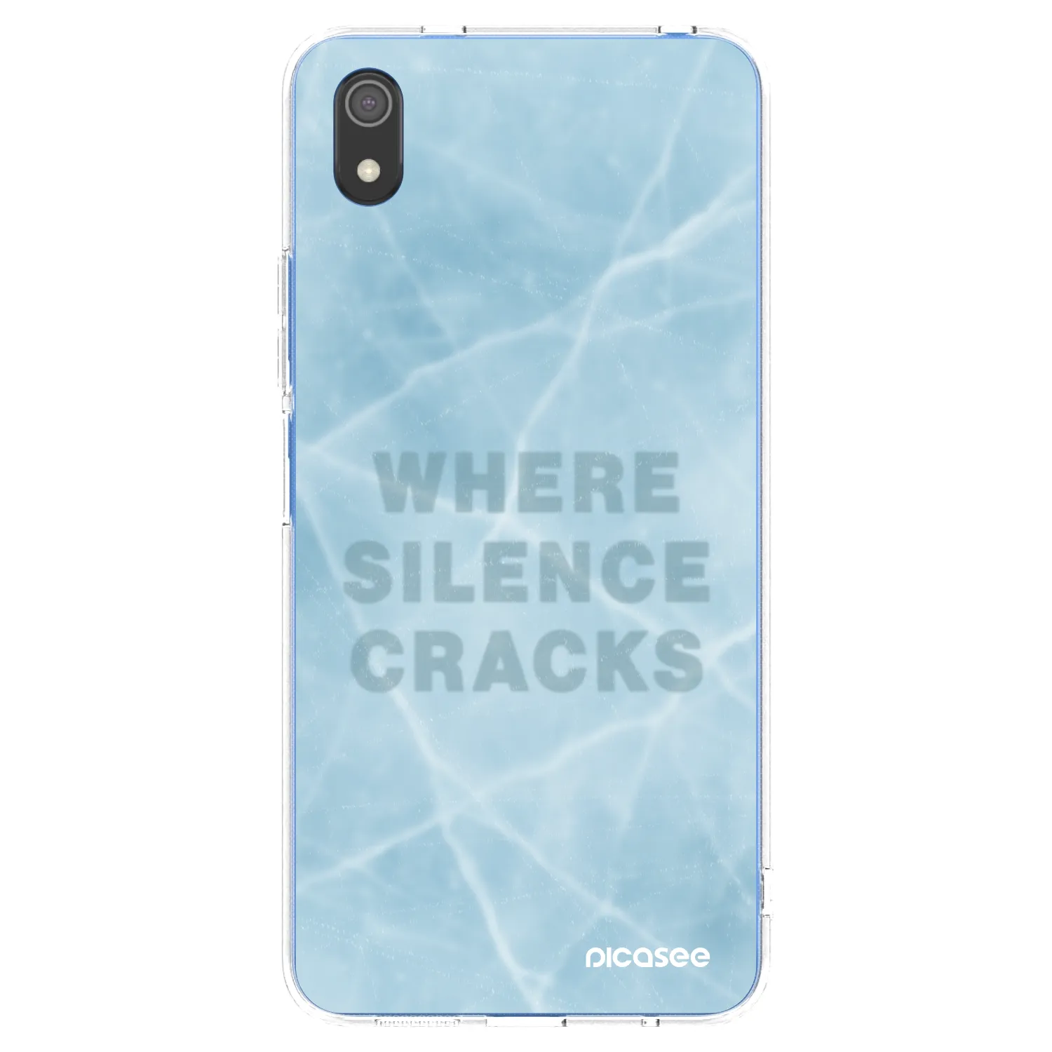 Picasee husă transparentă din silicon pentru Xiaomi Redmi 7A - SILENCE