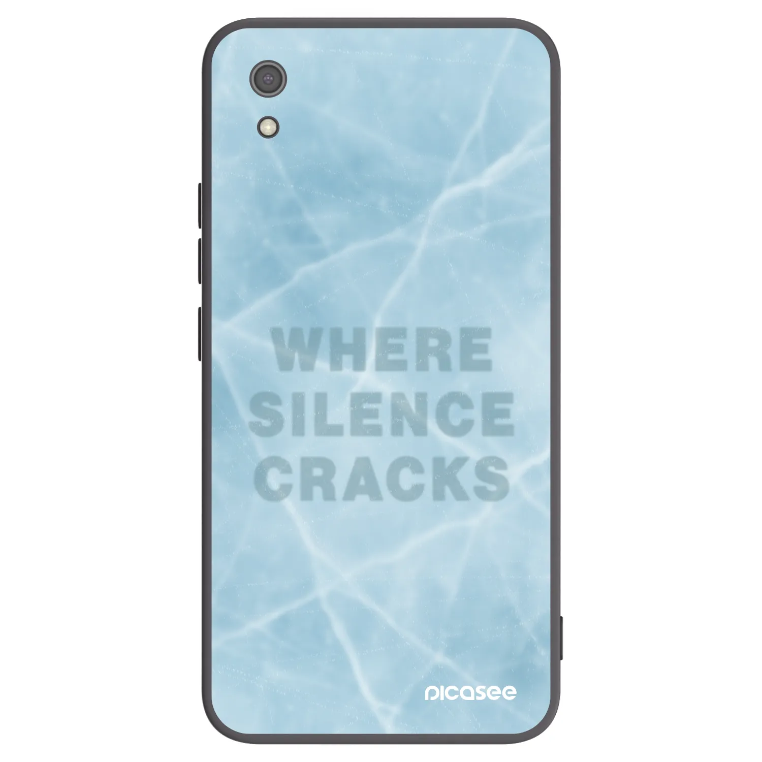 Picasee husă neagră din silicon pentru Xiaomi Redmi 7A - SILENCE