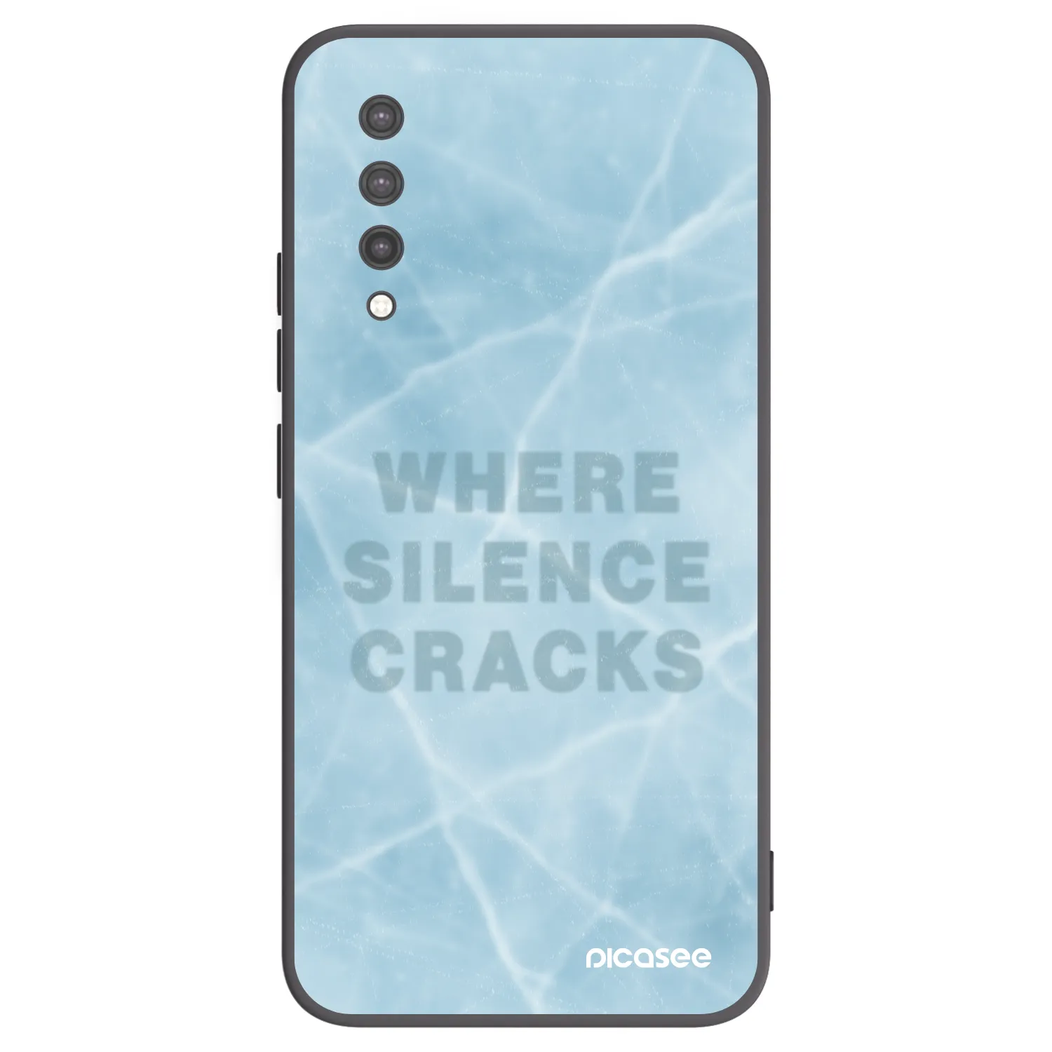 Picasee husă neagră din silicon pentru Xiaomi Mi 9 Lite - SILENCE