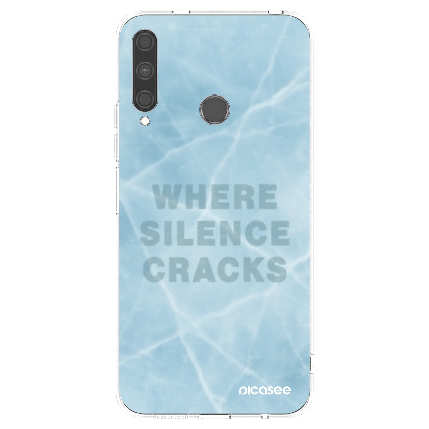 Picasee husă transparentă din silicon pentru Huawei P40 Lite E - SILENCE