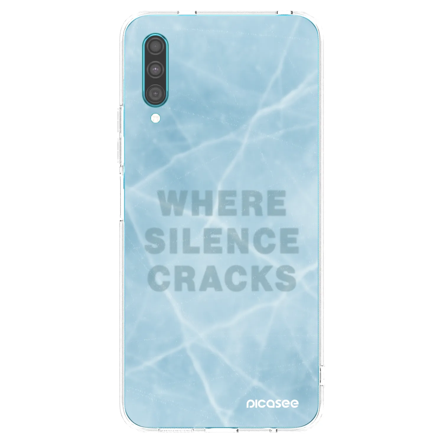 Picasee husă transparentă din silicon pentru Samsung Galaxy A30s A307F - SILENCE
