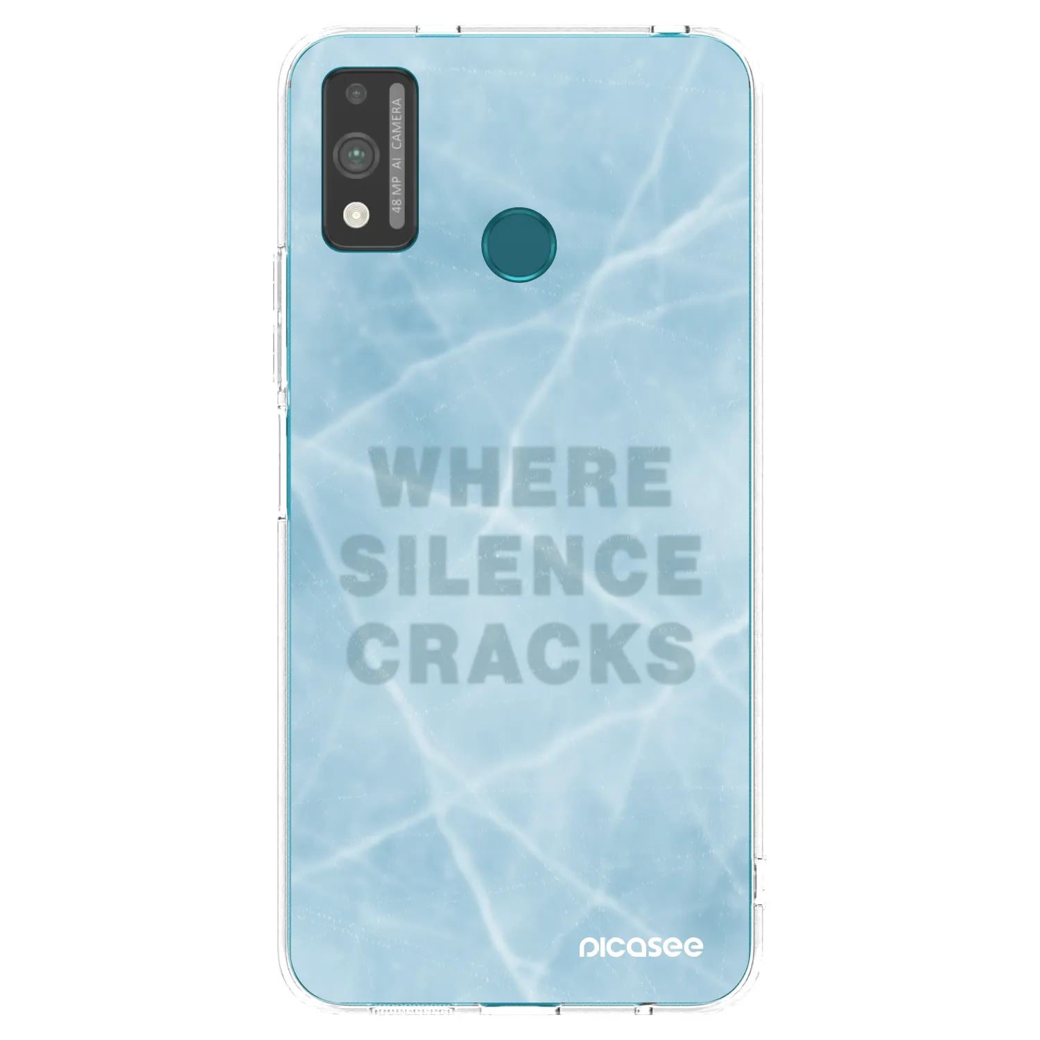 Picasee husă transparentă din silicon pentru Honor 9X Lite - SILENCE