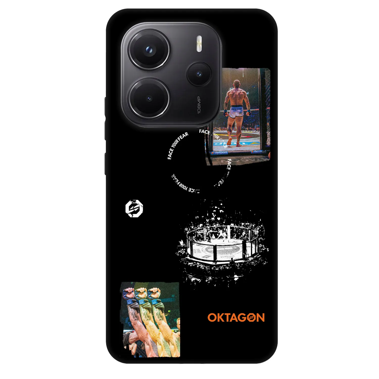 Picasee Fashion Case pentru Xiaomi Redmi Note 14 5G - OKTAGON - Cage Snapshot
