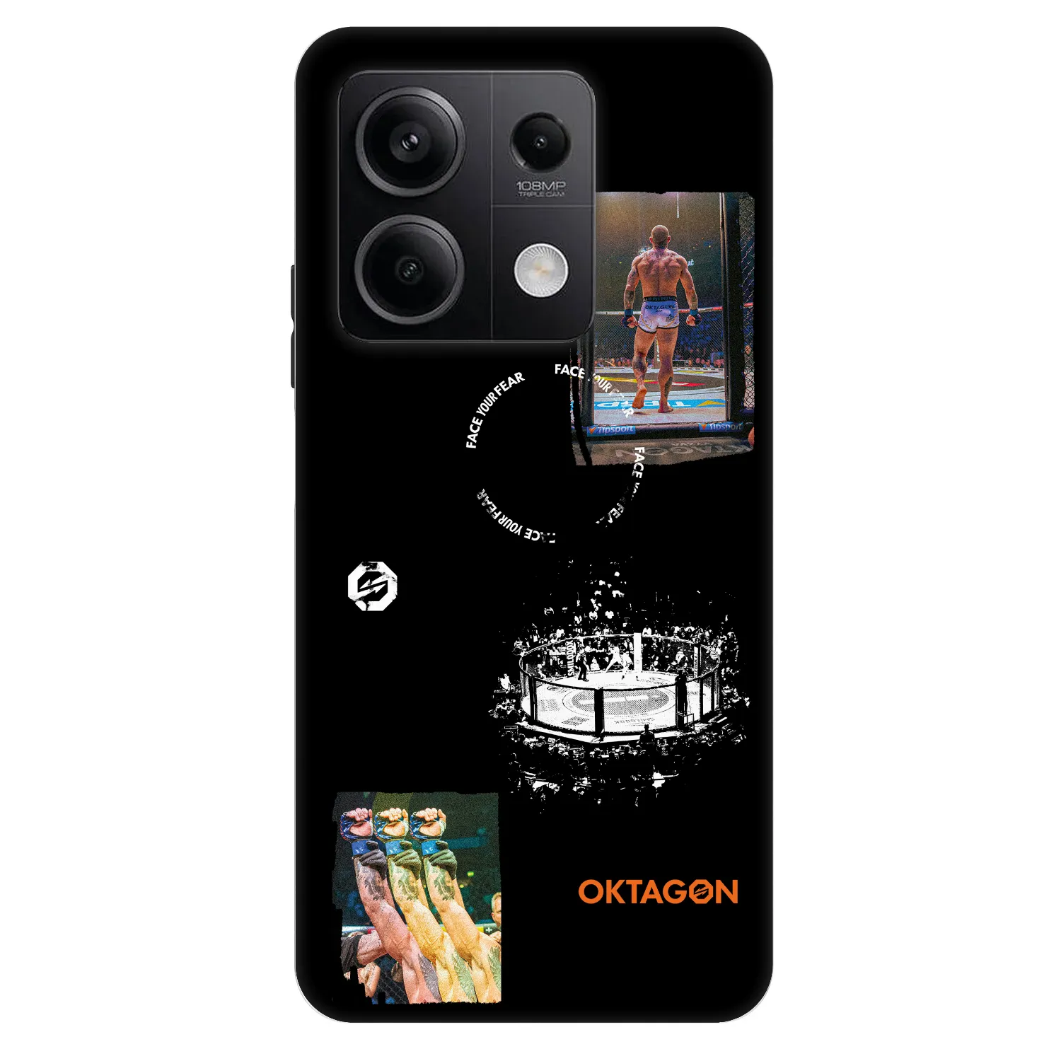 Picasee Fashion Case pentru Xiaomi Redmi Note 13 5G - OKTAGON - Cage Snapshot