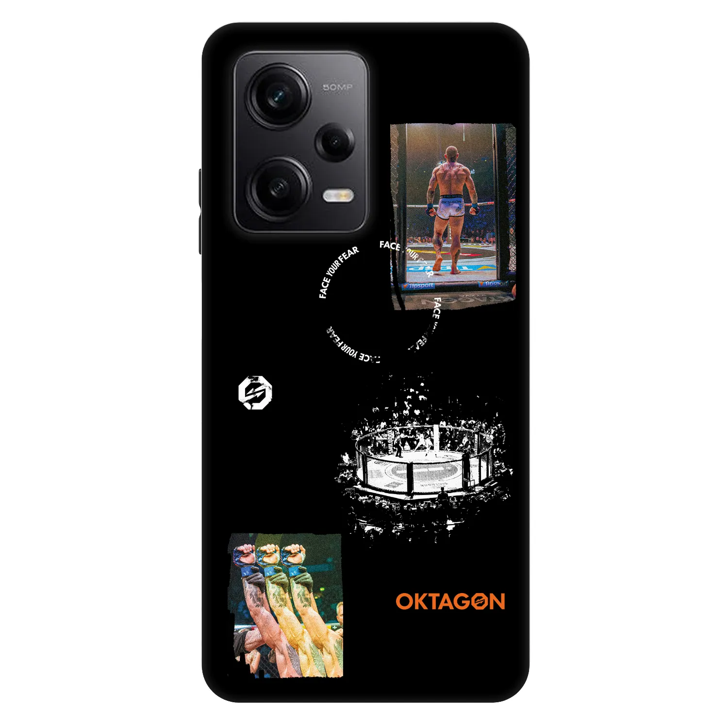 Picasee Fashion Case pentru Xiaomi Redmi Note 12 Pro 5G - OKTAGON - Cage Snapshot