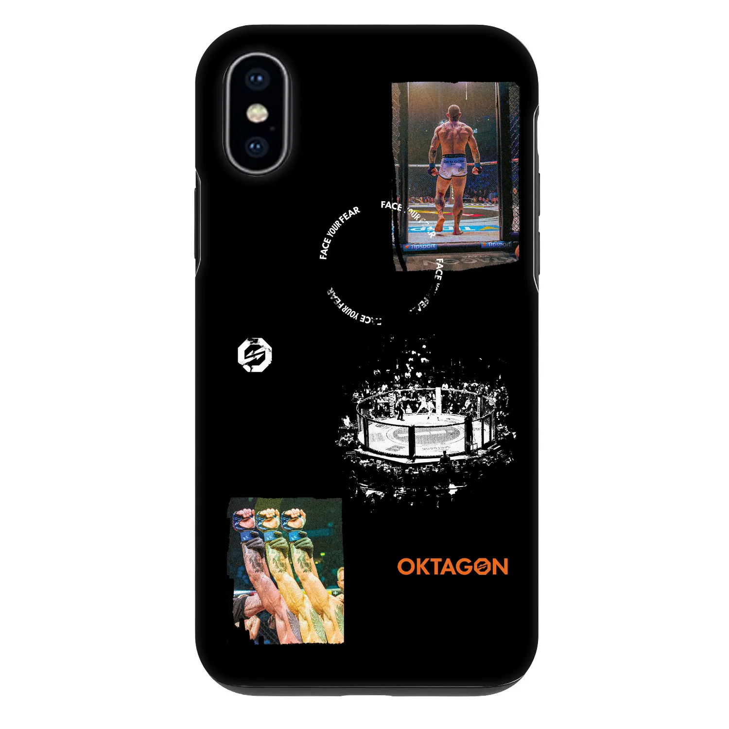 Picasee Fashion Case pentru Apple iPhone X/XS - OKTAGON - Cage Snapshot