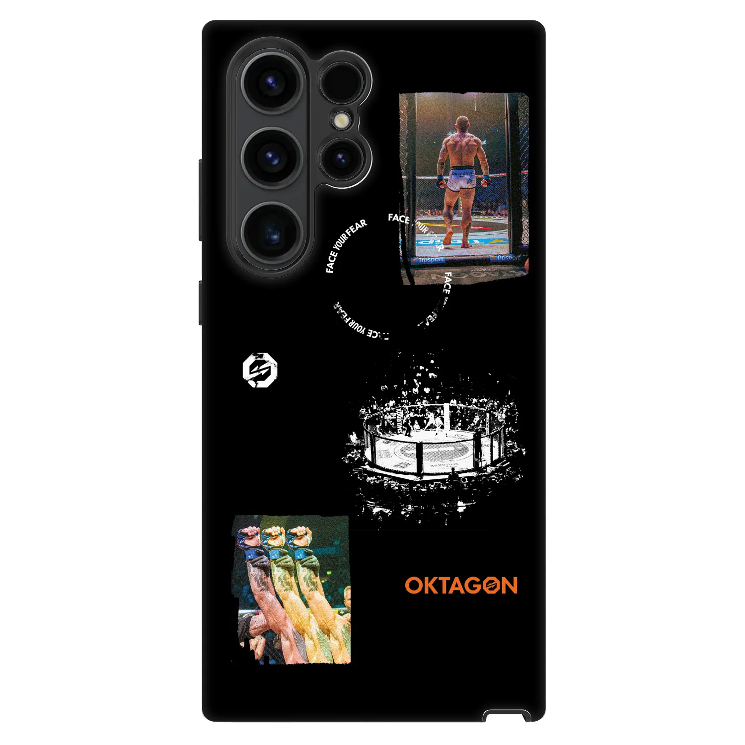 Picasee Fashion Case pentru Samsung Galaxy S23 Ultra 5G - OKTAGON - Cage Snapshot