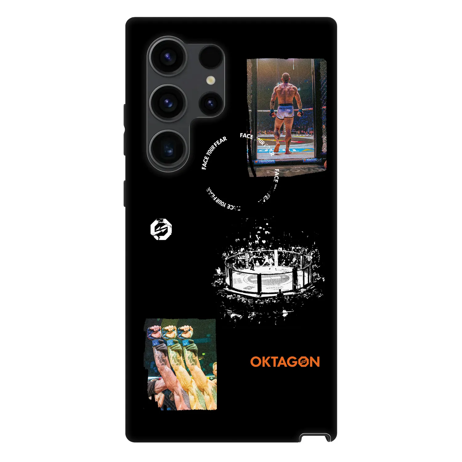 Picasee Fashion Case PowerShare pro Samsung Galaxy S24 Ultra S928B 5G - OKTAGON - Cage Snapshot