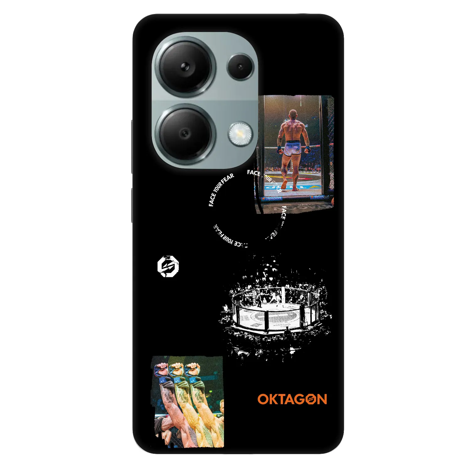 Picasee Fashion Case pentru Xiaomi Redmi Note 13 Pro 4G - OKTAGON - Cage Snapshot