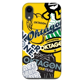 Husă pentru Apple iPhone XR - OKTAGON - Logo Archive