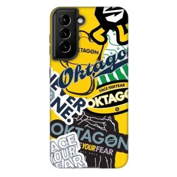 Husă pentru Samsung Galaxy S22 5G - OKTAGON - Logo Archive