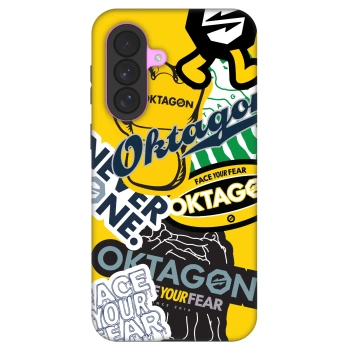 Husă pentru Samsung Galaxy A37 - OKTAGON - Logo Archive