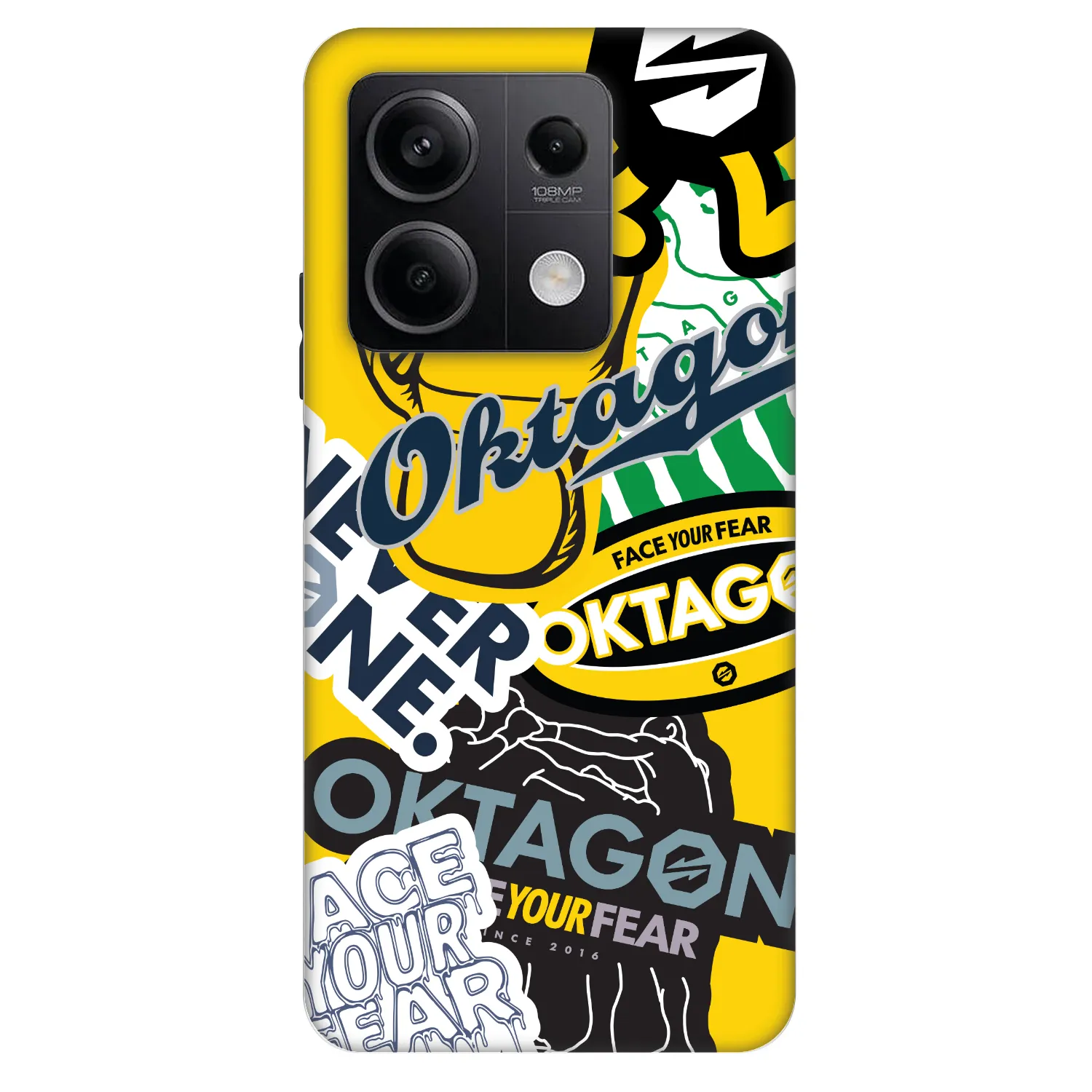 Picasee Fashion Case pentru Xiaomi Redmi Note 13 5G - OKTAGON - Logo Archive