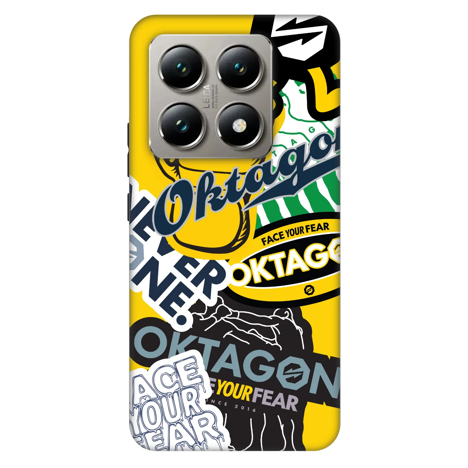 Picasee Fashion Case pentru Xiaomi 14T Pro - OKTAGON - Logo Archive