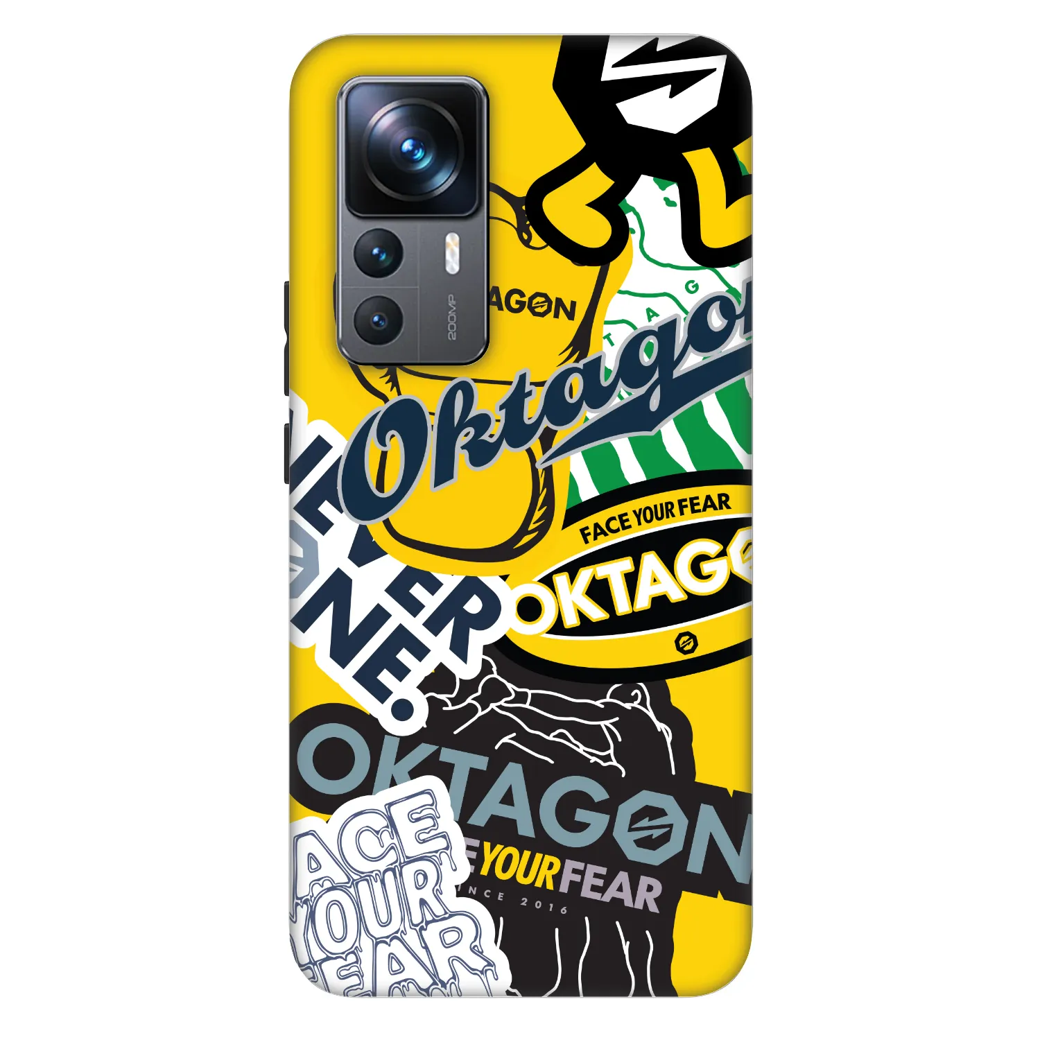 Picasee Fashion Case pentru Xiaomi 12T Pro - OKTAGON - Logo Archive
