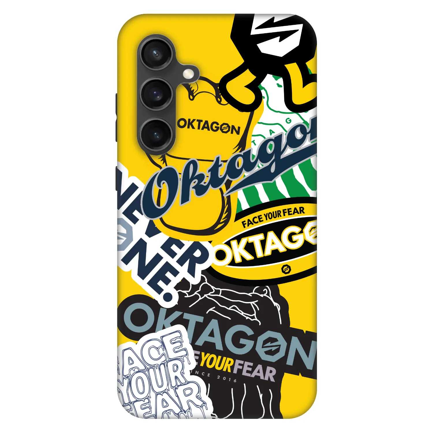 Picasee Fashion Case pentru Samsung Galaxy S24 FE S721B - OKTAGON - Logo Archive