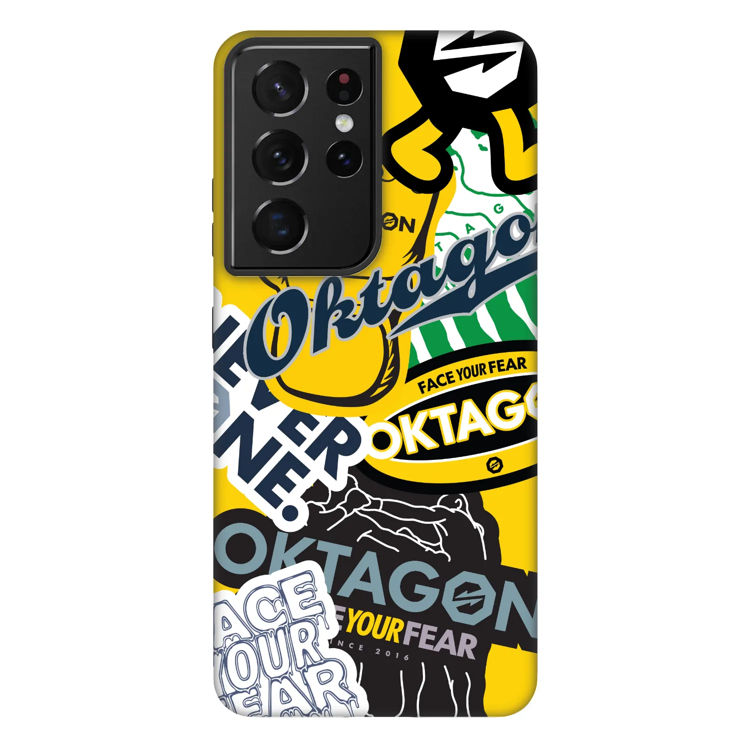 Picasee Fashion Case pentru Samsung Galaxy S21 Ultra 5G G998B - OKTAGON - Logo Archive
