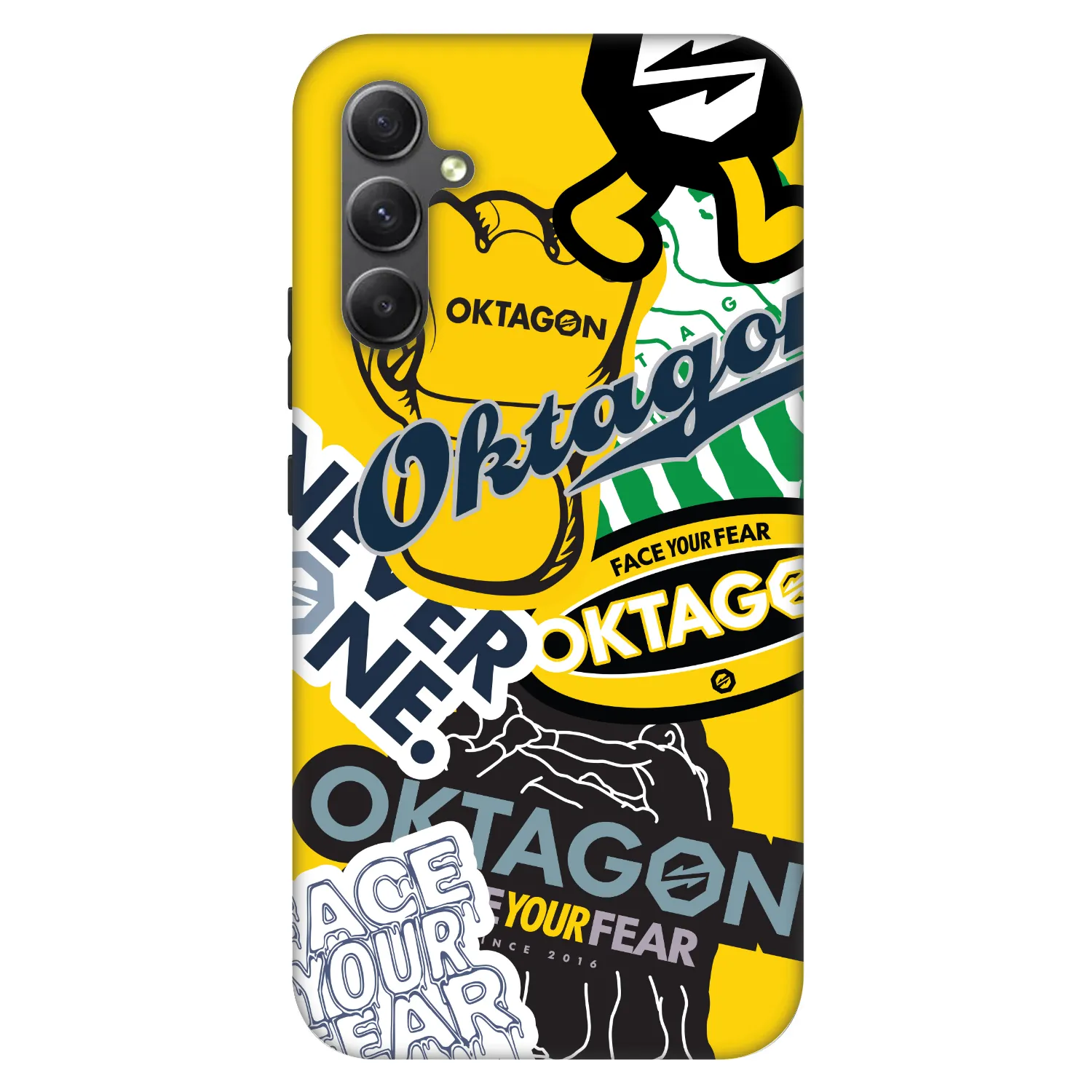 Picasee Fashion Case pentru Samsung Galaxy A34 5G A346B - OKTAGON - Logo Archive