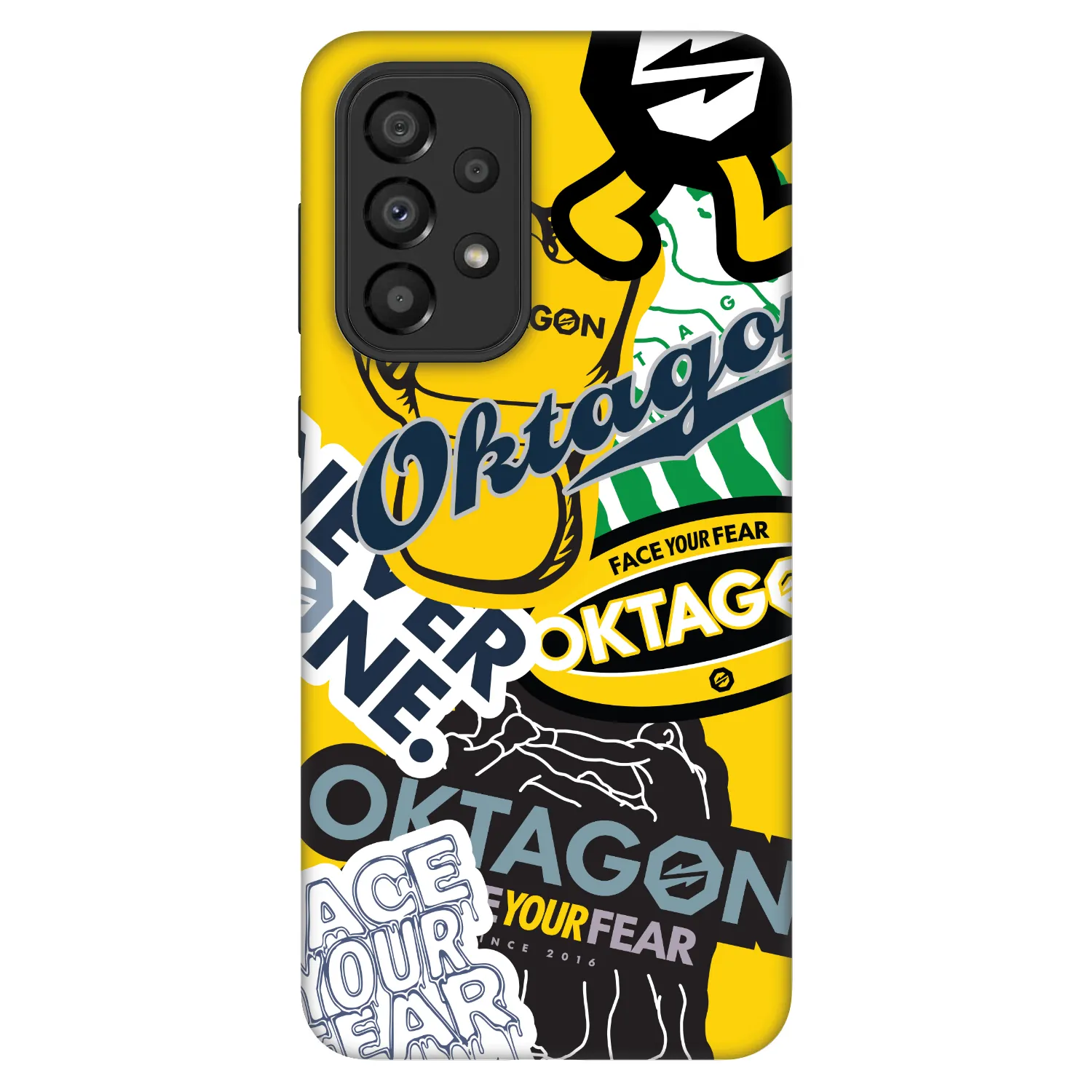 Picasee Fashion Case pentru Samsung Galaxy A33 5G A336 - OKTAGON - Logo Archive