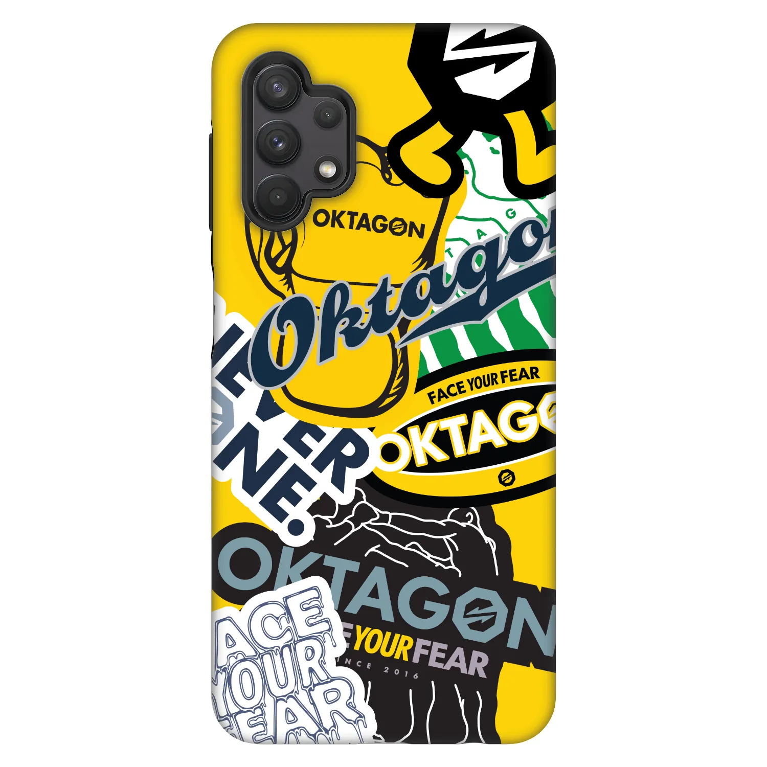 Picasee Fashion Case pentru Samsung Galaxy A32 5G A326B - OKTAGON - Logo Archive