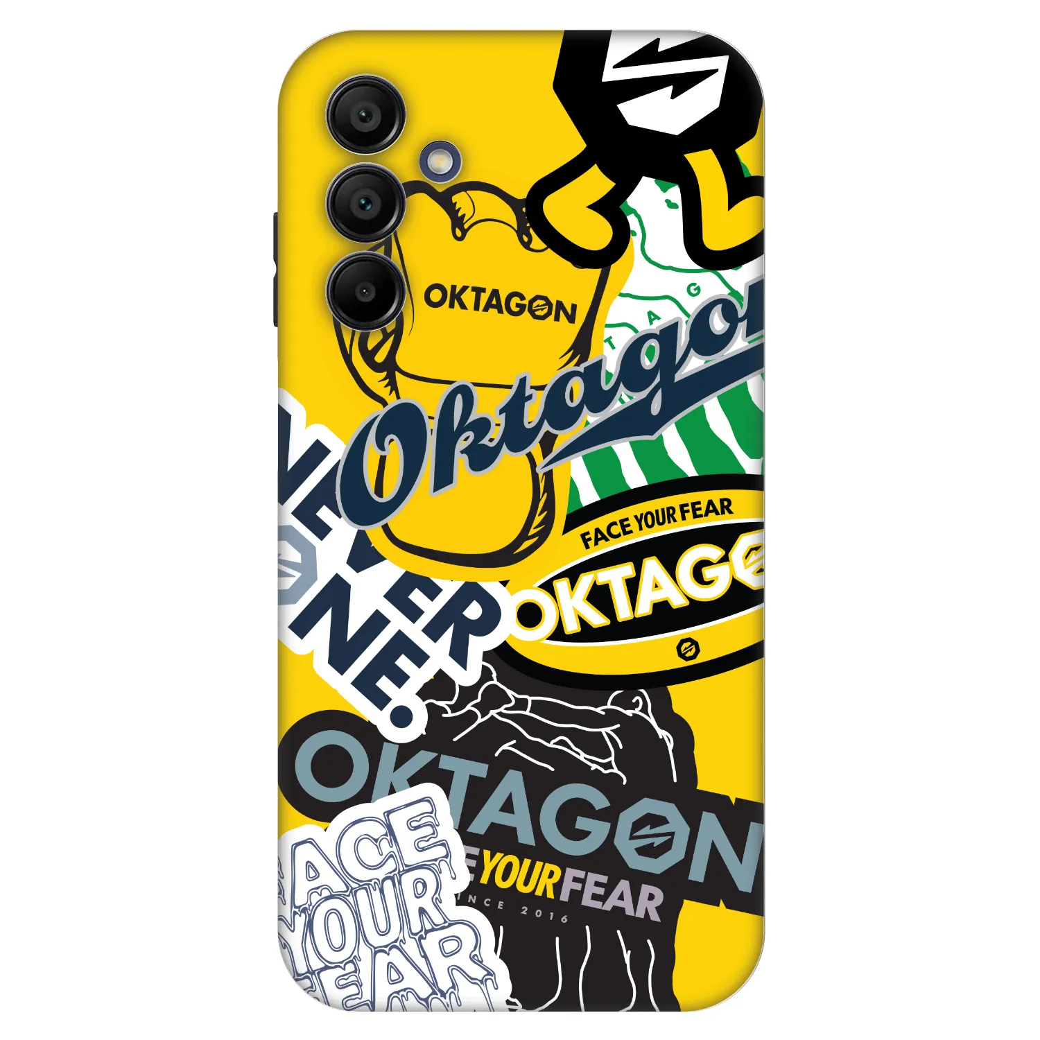 Picasee Fashion Case pentru Samsung Galaxy A15 A155F 4G - OKTAGON - Logo Archive