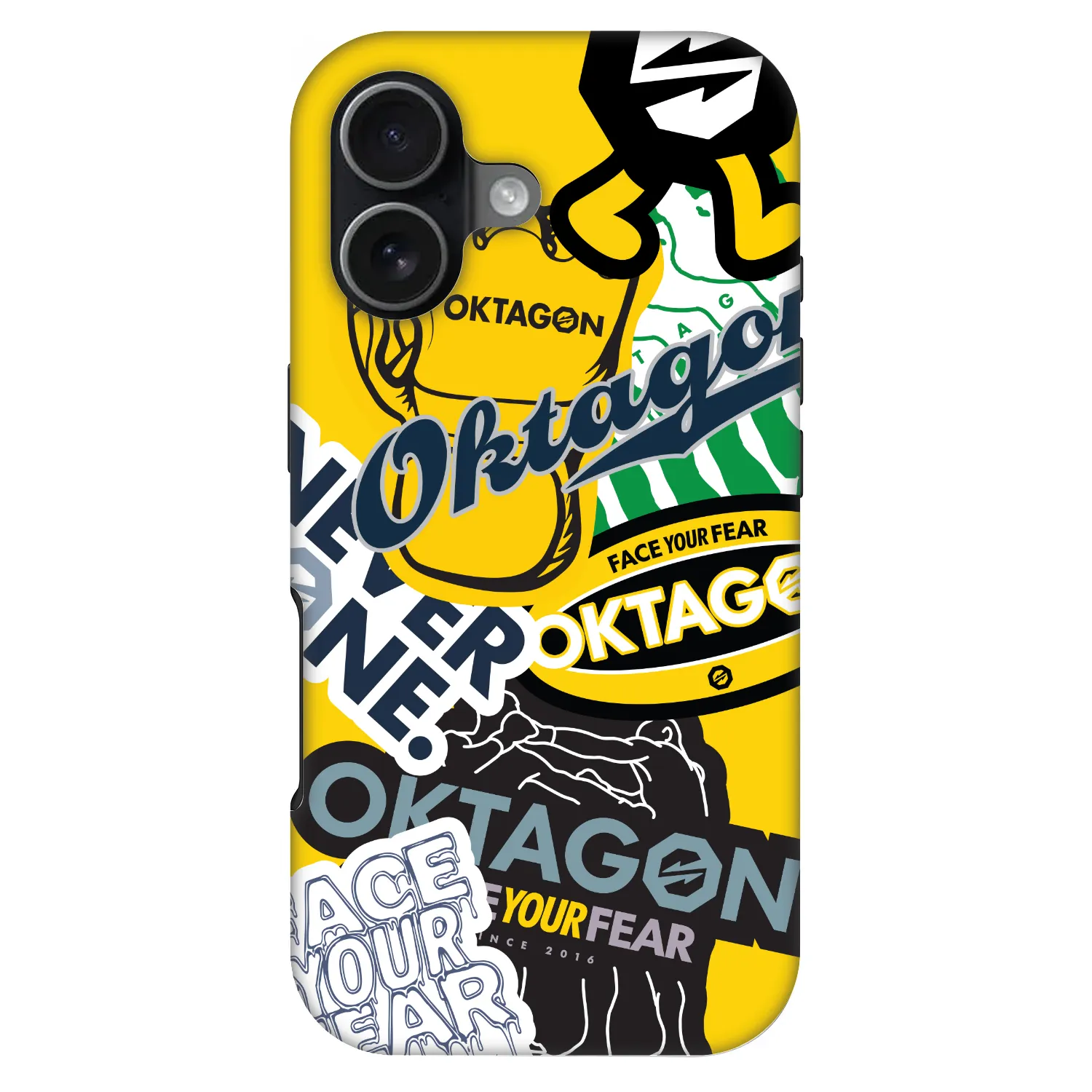 Picasee Fashion Case MagSafe pentru Apple iPhone 17 - OKTAGON - Logo Archive