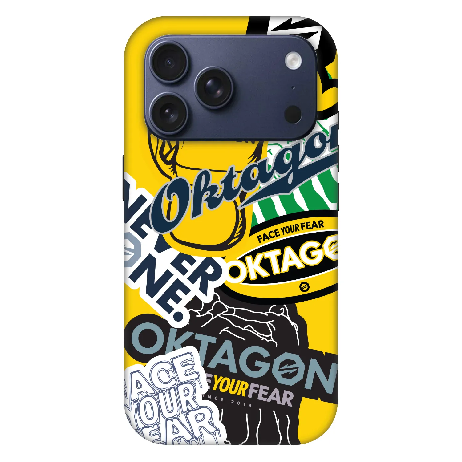 Picasee Fashion Case MagSafe pentru Apple iPhone 18 Pro - OKTAGON - Logo Archive