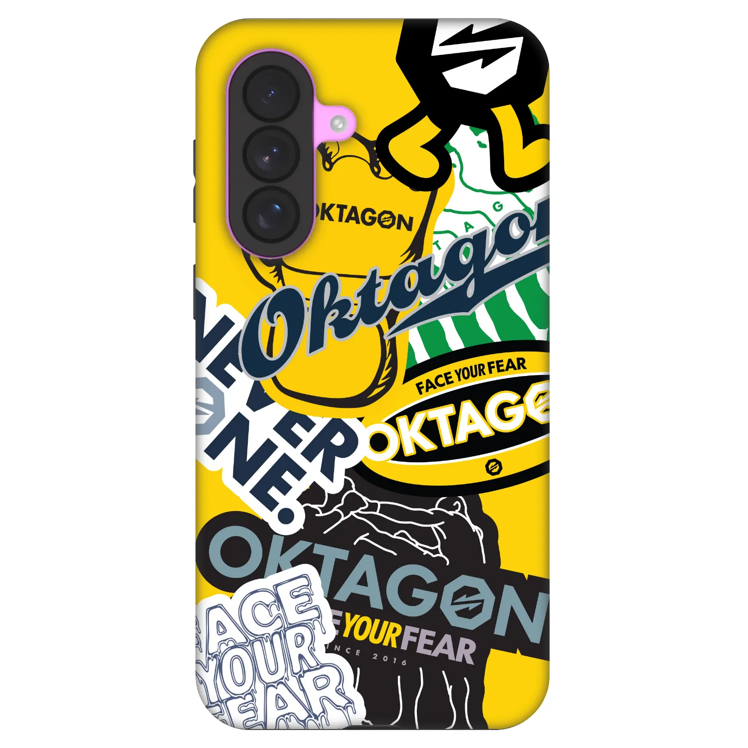 Picasee Fashion Case pentru Samsung Galaxy A37 - OKTAGON - Logo Archive
