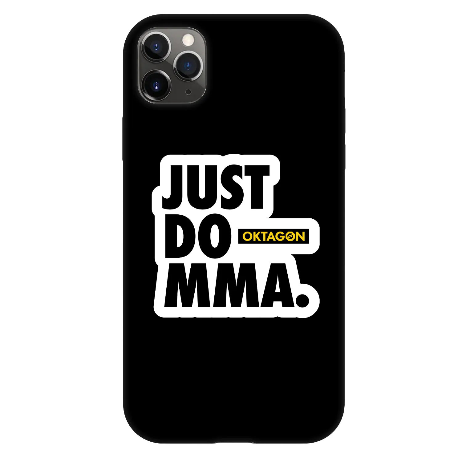 Picasee Fashion Case pentru Apple iPhone 11 Pro Max - OKTAGON - Just Do MMA