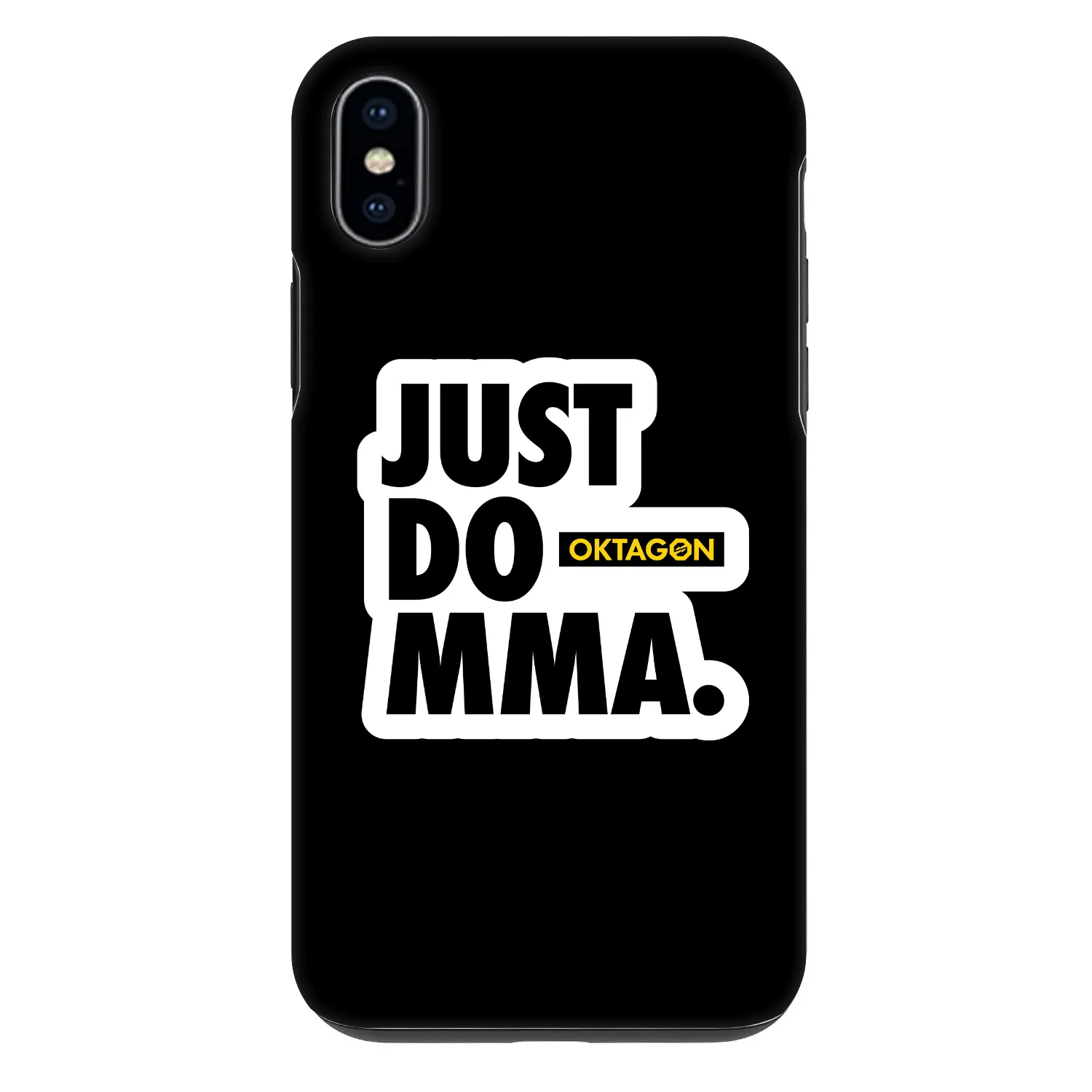 Picasee Fashion Case pentru Apple iPhone XS Max - OKTAGON - Just Do MMA