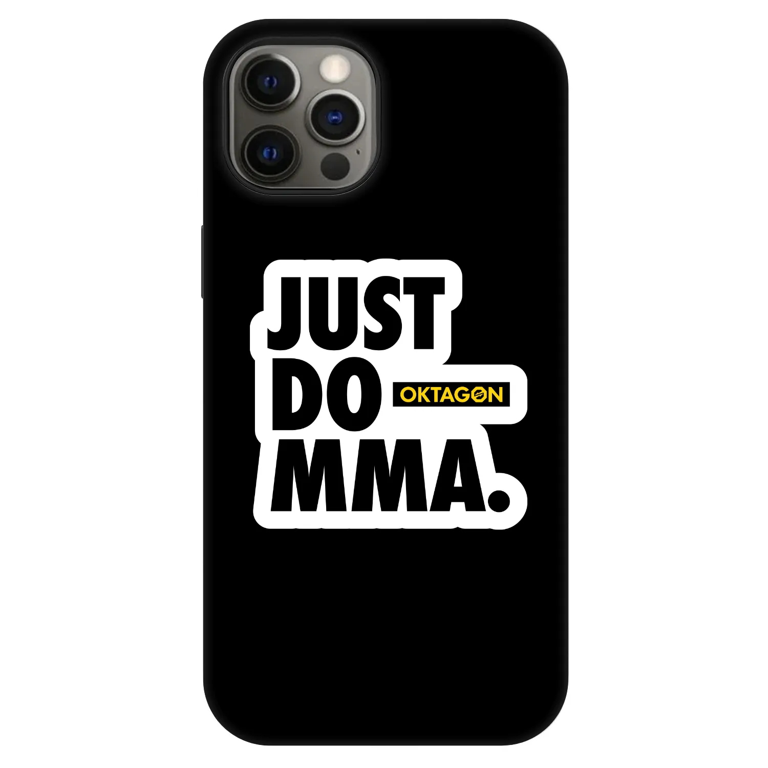 Picasee Fashion Case MagSafe pentru Apple iPhone 12 Pro - OKTAGON - Just Do MMA