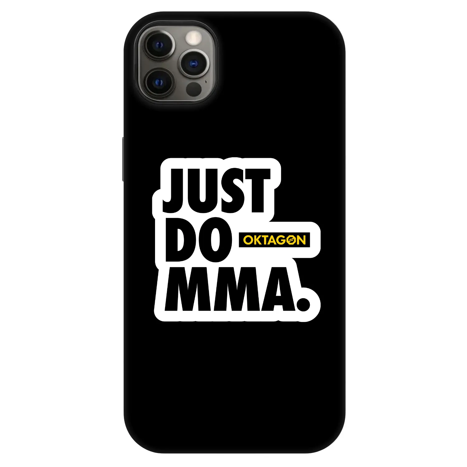 Picasee Fashion Case MagSafe pentru Apple iPhone 12 Pro Max - OKTAGON - Just Do MMA